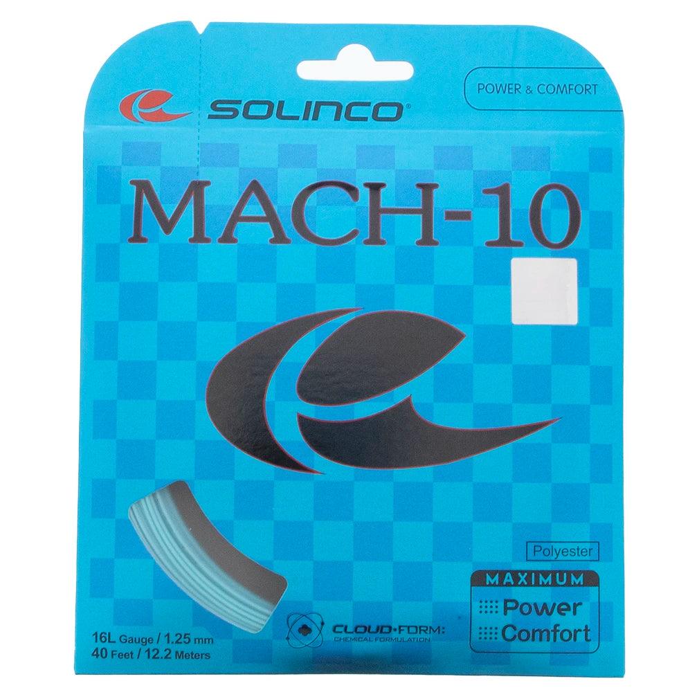 Mach 10 Tennis String - High Performance Tennis Racket Strings for Competitive Play | Perfect for Professional & Recreational Tennis Players