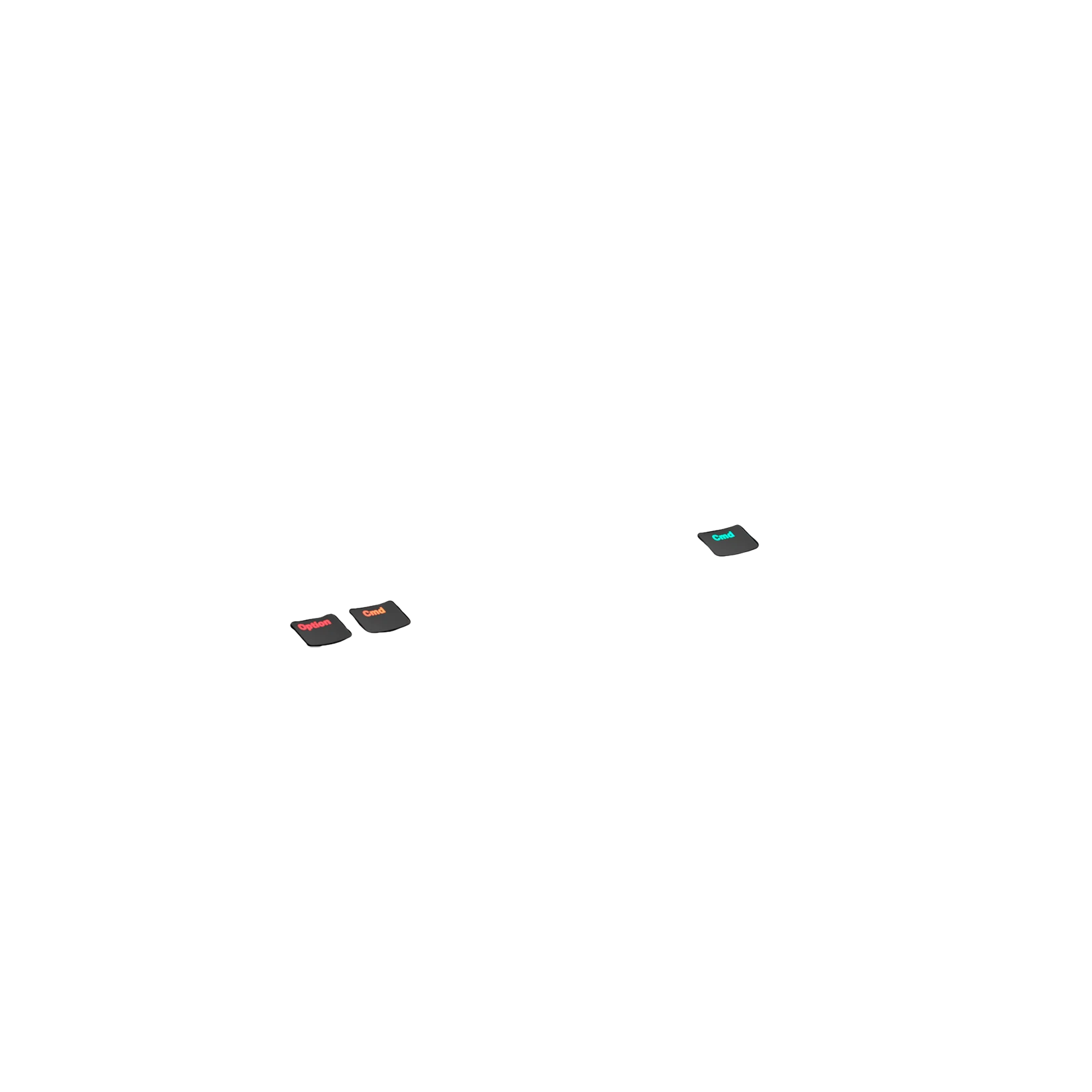 Backlit Black Keycaps for Mechanical Keyboards - US Layout - Perfect for Gaming & Typing in Low Light