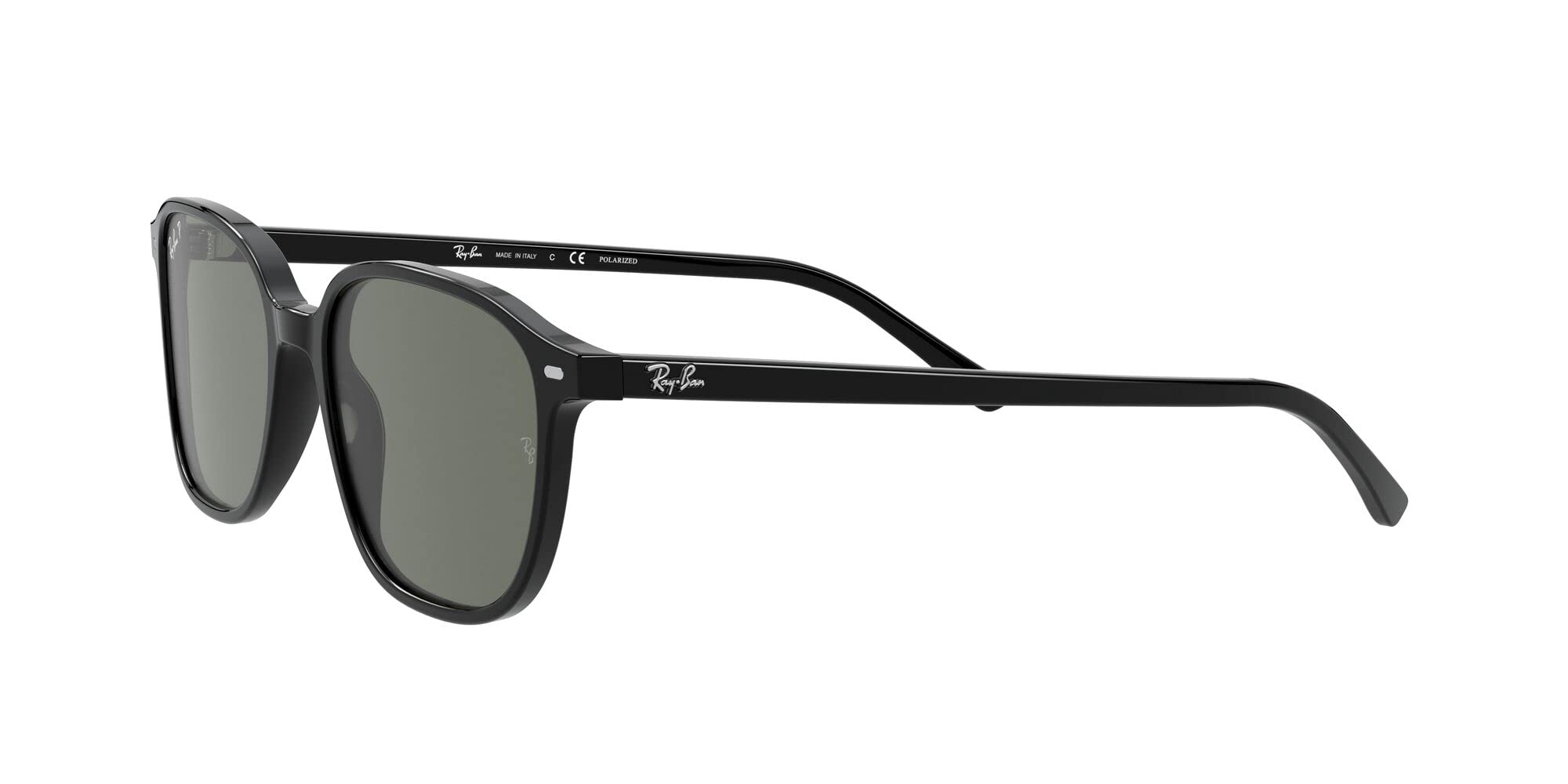 Ray-Ban RB2193 Leonard Square Sunglasses for Men & Women - Classic Polarized Aviator Style - UV Protection for Driving, Travel & Outdoor Activities