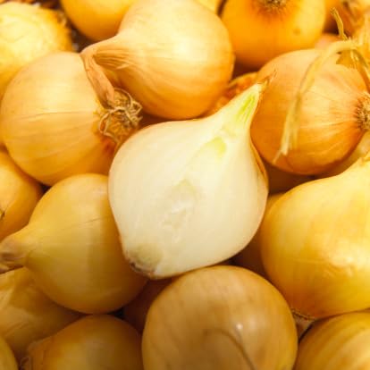 Premium USA Gold Pearl Onions - 7 Lb Bulk Case | Sweet Mild Gourmet Flavor | Perfect for Soups, Stews & Pickling