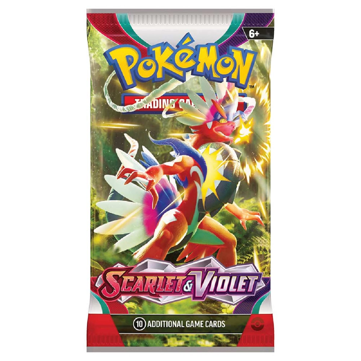 Pokemon TCG Scarlet & Violet Base Set Booster Pack - 36 Cards for Trading & Collecting - Perfect for Game Nights & Tournaments