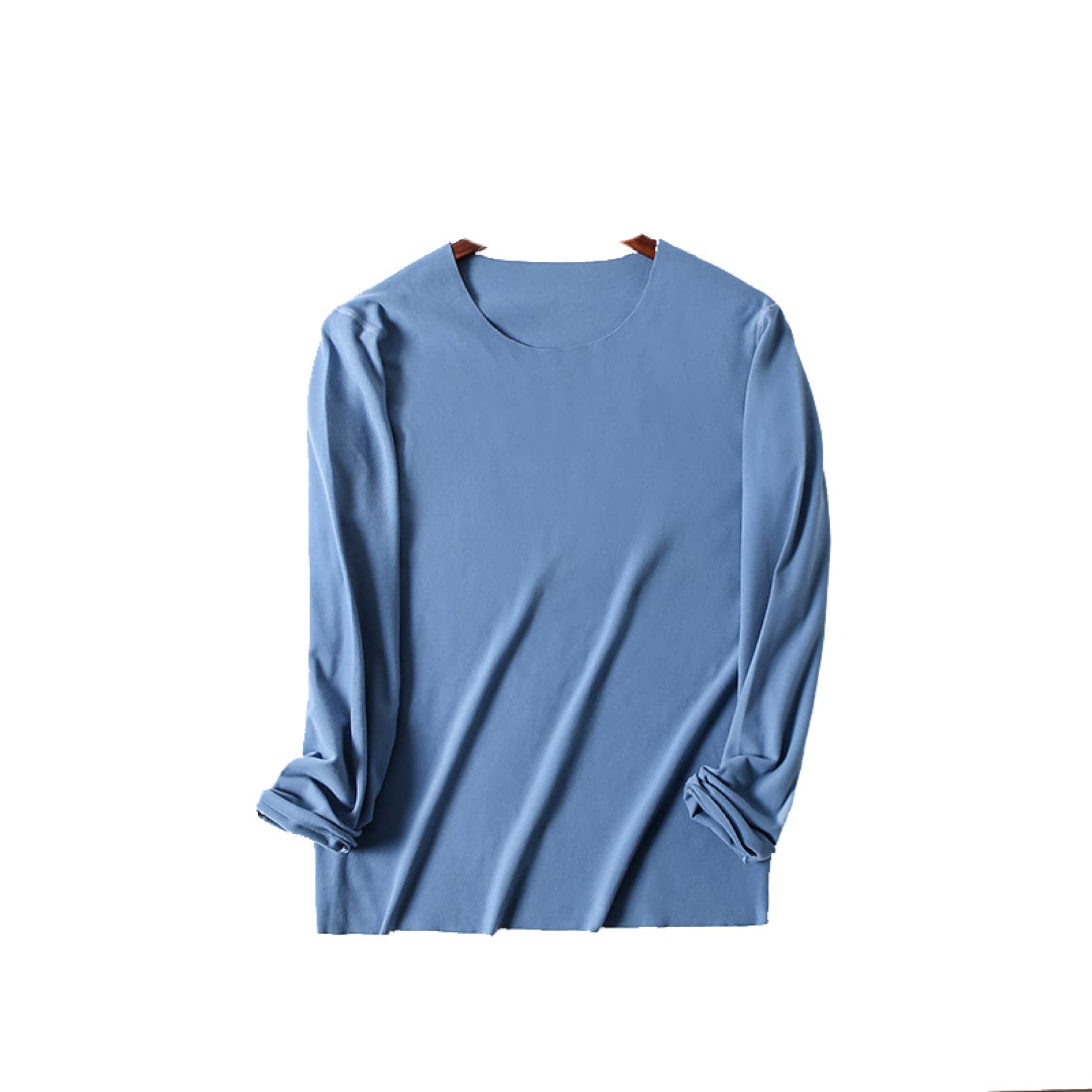 PTONUIC Men's Thermal Underwear Set - Long Sleeve Base Layer Top, Lightweight Warm Winter Shirt for Cold Weather, Hiking, Skiing & Sleepwear