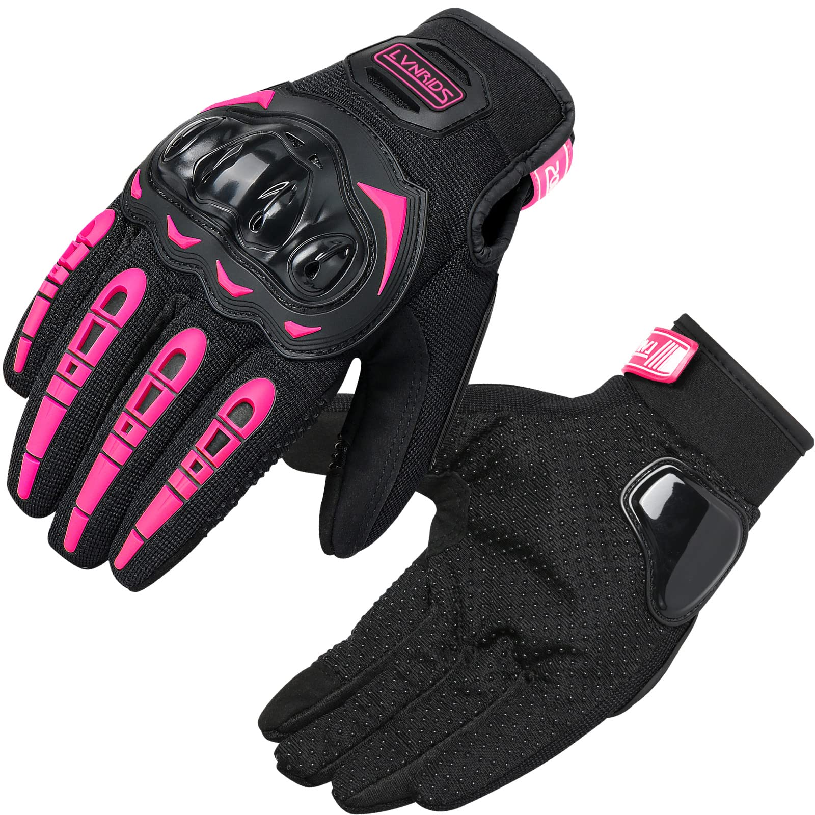 Motorcycle Gloves for Men & Women - Touchscreen Compatible Racing Gloves for Motocross, BMX, ATV & MTB Riding | Durable & Comfortable for Cycling & Off-Road Adventures