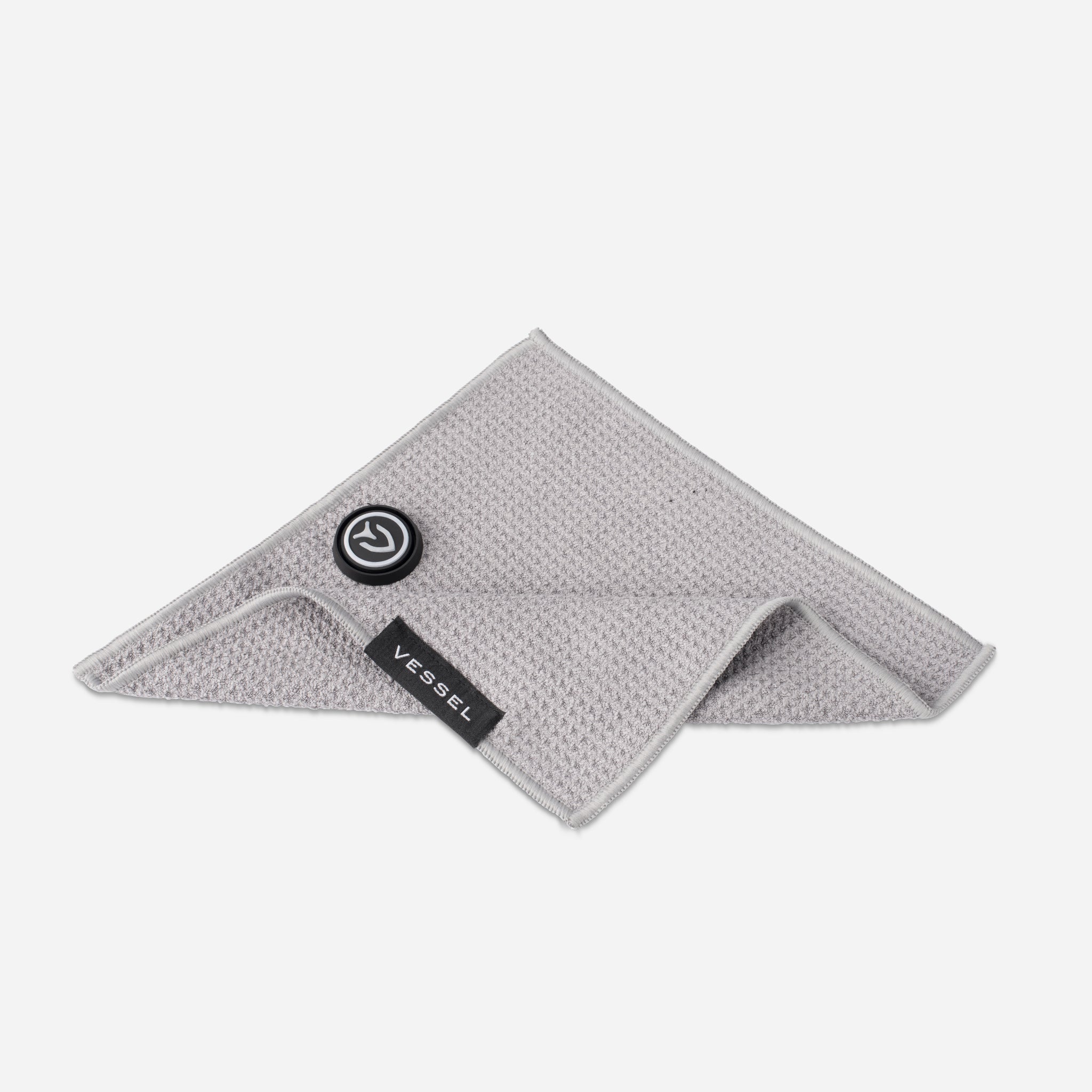 Magnetic Golf Towel - 10” x 10” Microfiber Golf Accessories for Club Cleaning | Perfect for Golfers, Carts & Bags
