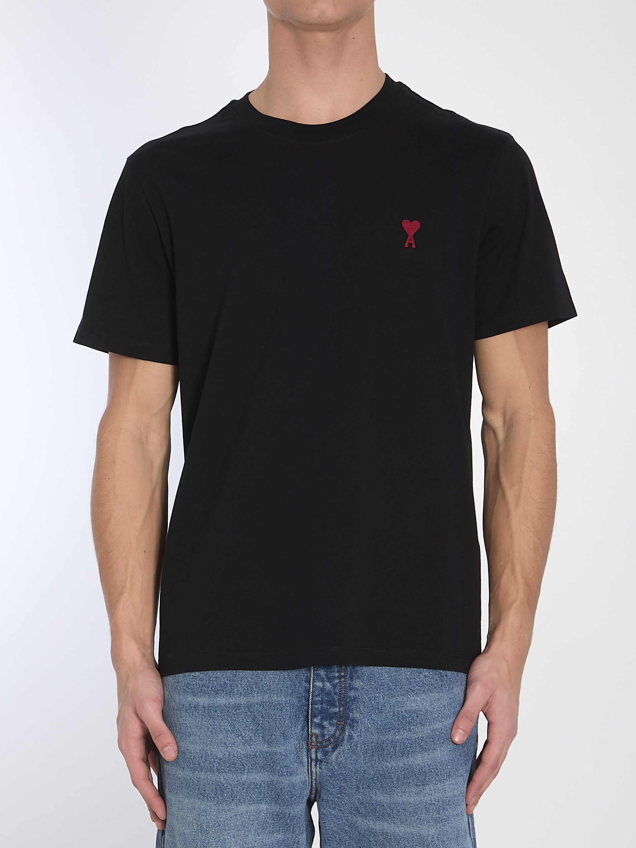 Ami Paris Ami De Coeur Graphic T-Shirt for Men & Women - Casual Cotton Short Sleeve Tee - Perfect for Streetwear, Dating & Everyday Outfits