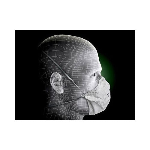 3M 9105 VFlex N95 Particulate Respirator Mask - 50 Pack | Dust, Pollen & Air Pollution Protection for Construction, Woodworking & Healthcare Workers
