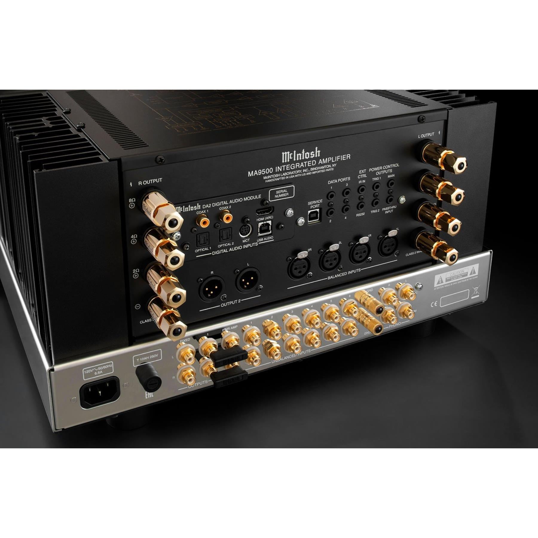 McIntosh MA9500 2 Channel Integrated Amplifier - High-End Home Audio System for Stereo Music & Home Theater (Perfect for Audiophiles, Living Rooms & Home Theaters)