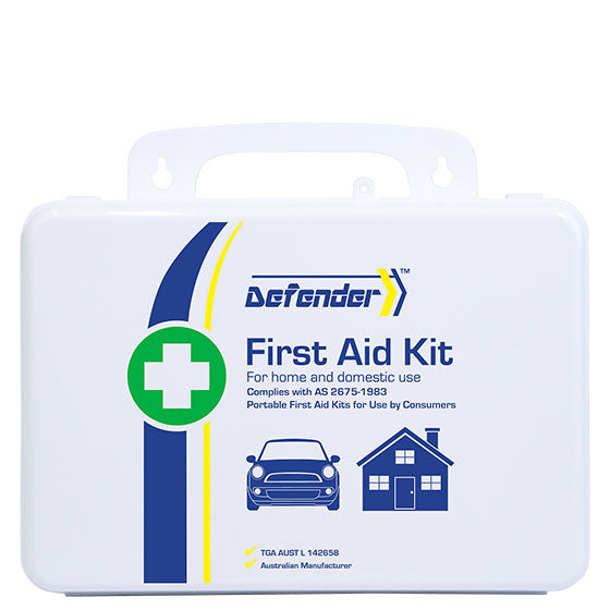 Defender 3 Series First Aid Kit - Waterproof & Durable Emergency Medical Kit for Home, Car, Camping & Outdoor Adventures