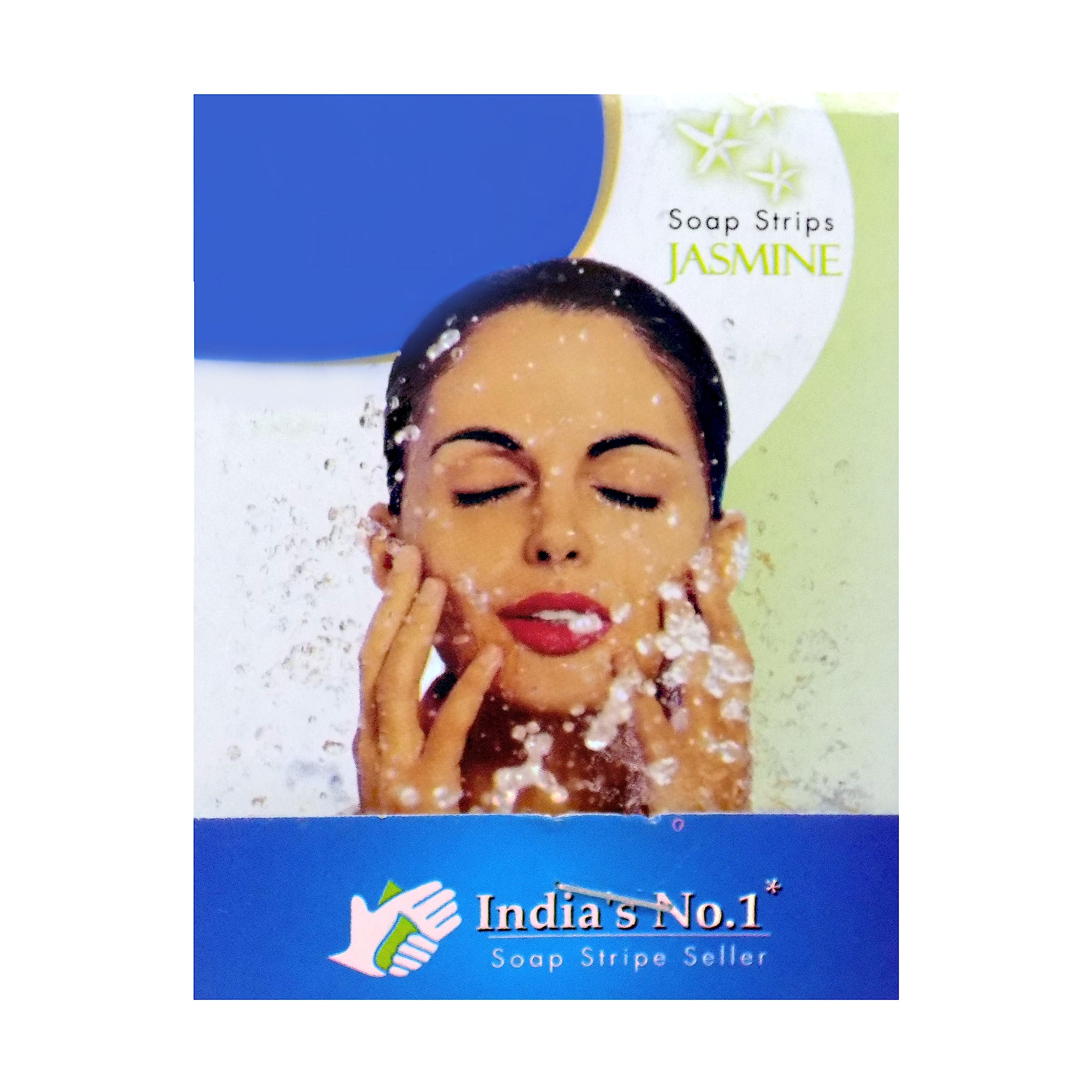 100 Pack Travel-Sized Fresh Paper Soap Strips with Jasmine Scent | Portable Hand Wash for Camping, Hiking & Airplane Travel | Eco-Friendly & TSA Approved