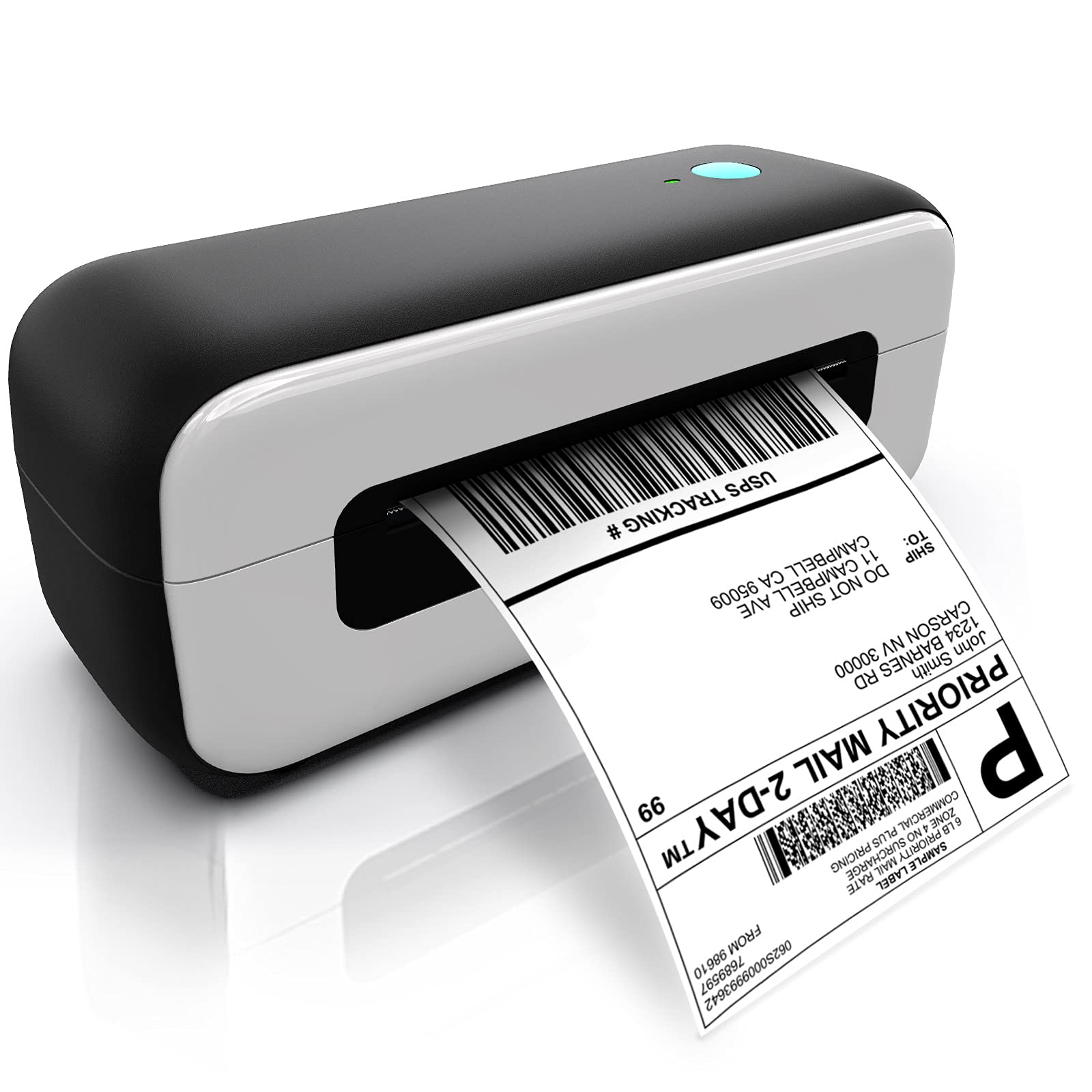 Thermal Label Printer for Shipping Packages - Desktop Barcode Printer Compatible with USPS, Amazon, Shopify, Etsy, eBay - Perfect for Small Business & E-commerce Shipping Labels