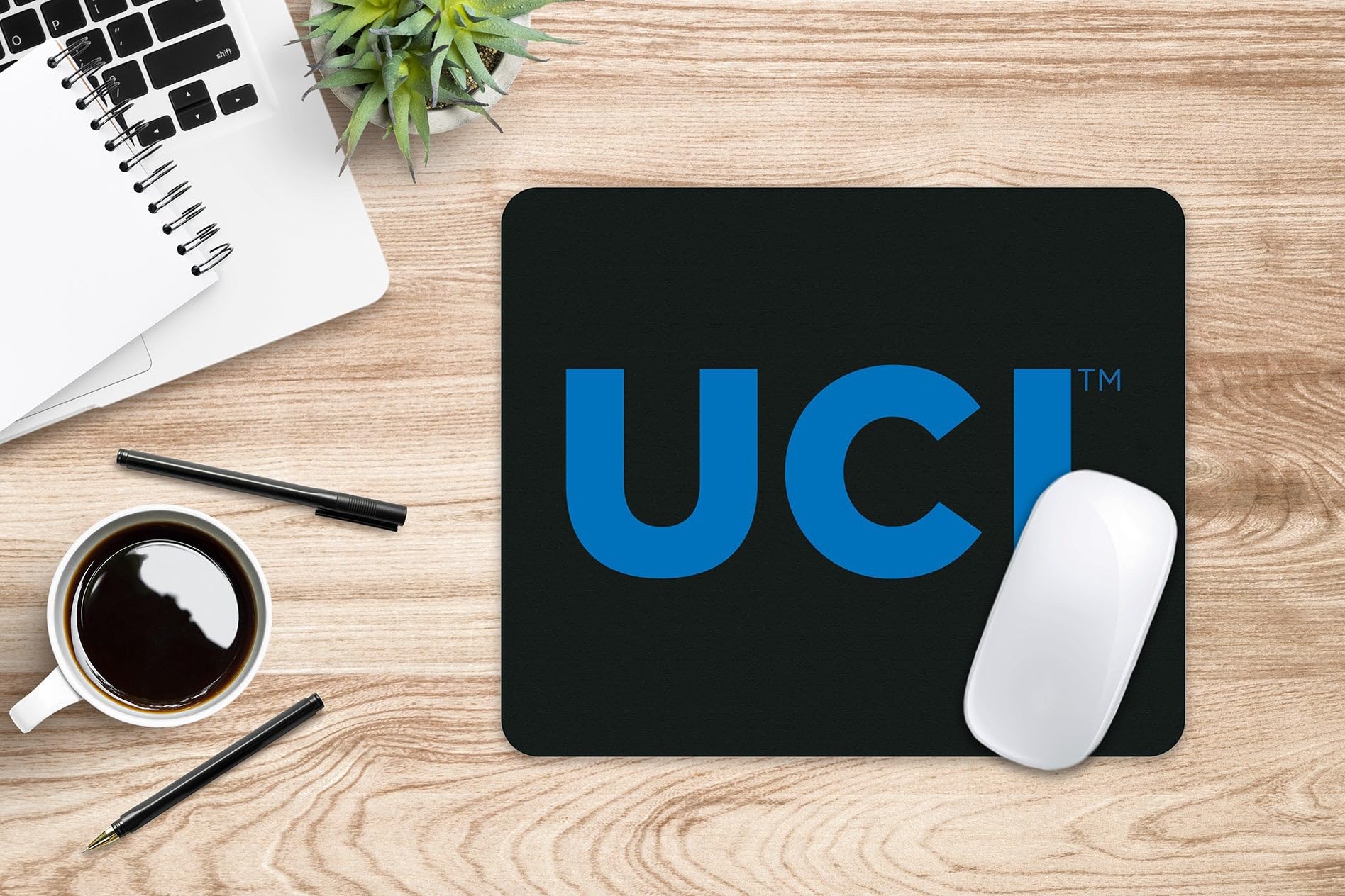 UC Irvine Anteaters Mouse Pad - Non-Slip Fabric Gaming & Office Desk Mat with School Logo - Perfect for College Students, Alumni & Fans (Work, Study, Gaming Setup)
