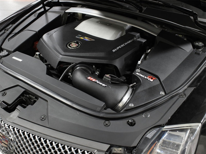 aFe 09-15 Cadillac CTS-V Momentum GT Cold Air Intake System with Pro 5R Media - High Performance Air Intake for Racing & Street Driving