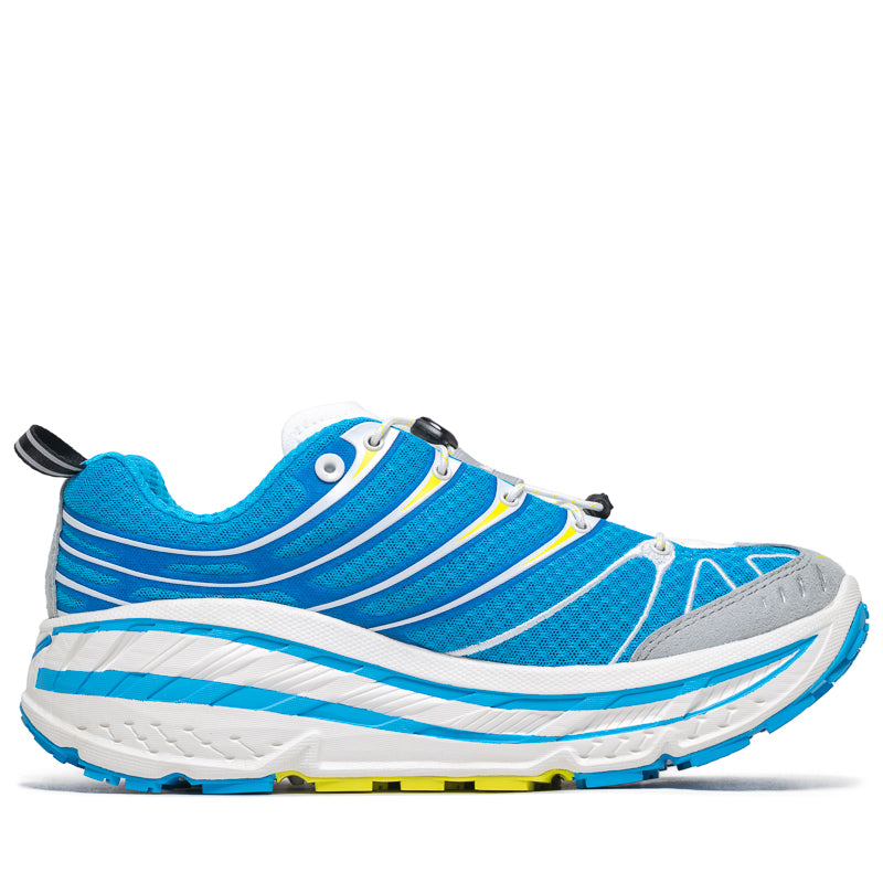 Hoka One One Stinson Evo OG Running Shoes - Skyward Blue/Hoka Citrus | Trail & Road Running, Hiking, Outdoor Adventures
