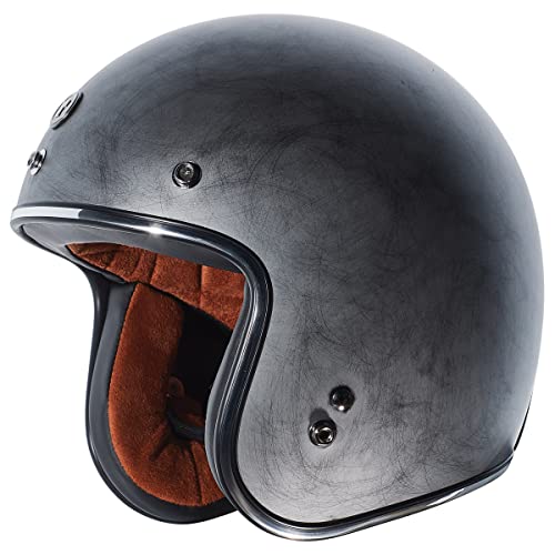 Flat Black Weathered Silver