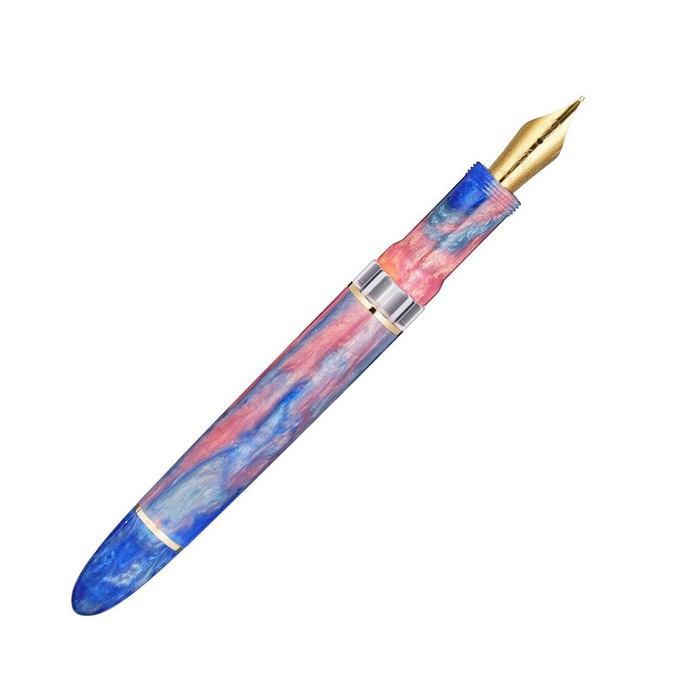 Nahvalur (Narwhal) Horizon Dusk Fountain Pen - Premium Writing Instrument for Calligraphy, Journaling & Office Use