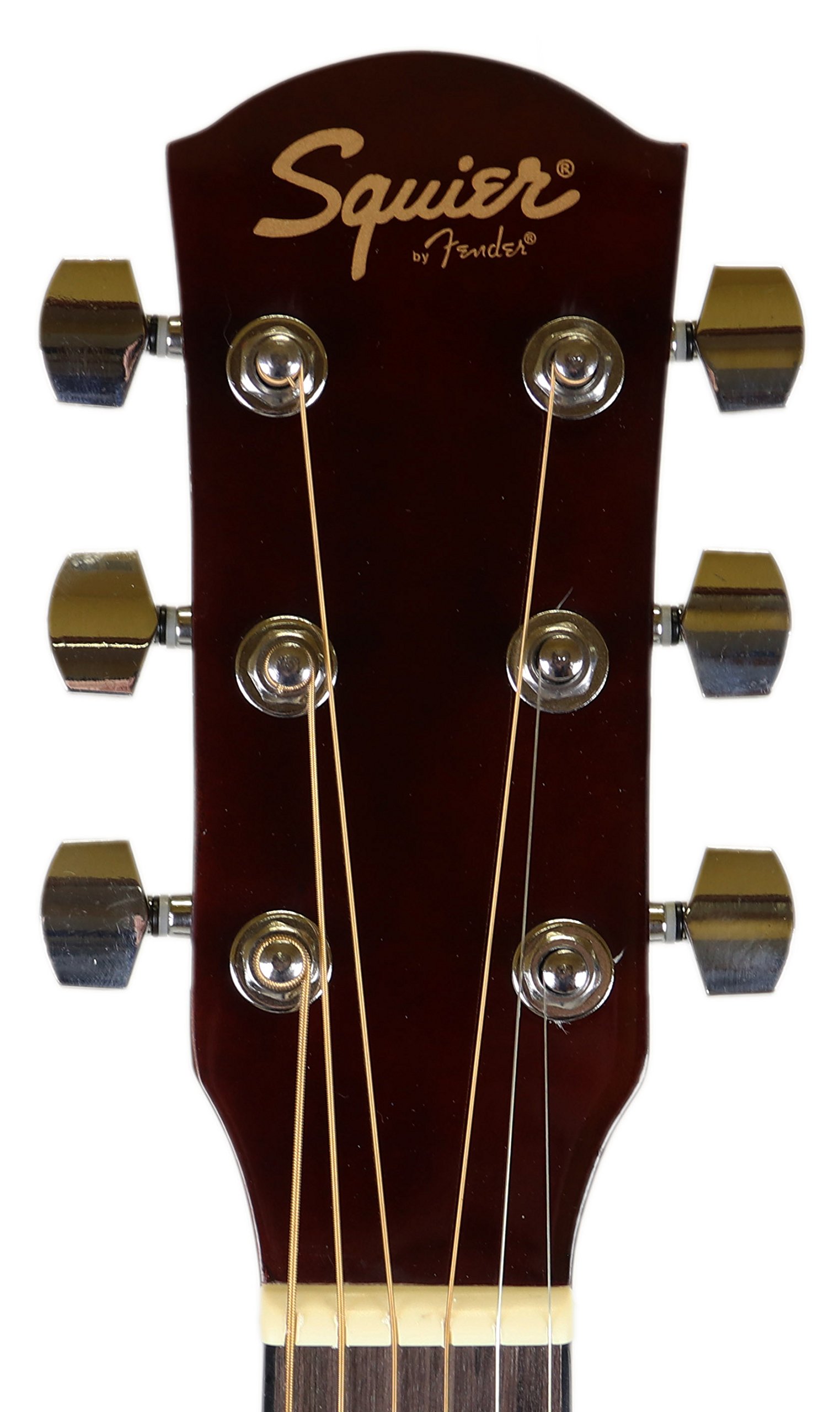 Fender Squier Dreadnought Acoustic Guitar Sunburst Bundle with Gig Bag, Tuner, Strap, Strings, Picks & Accessories - Perfect for Beginners, Campfire Singalongs & Home Recording Studios