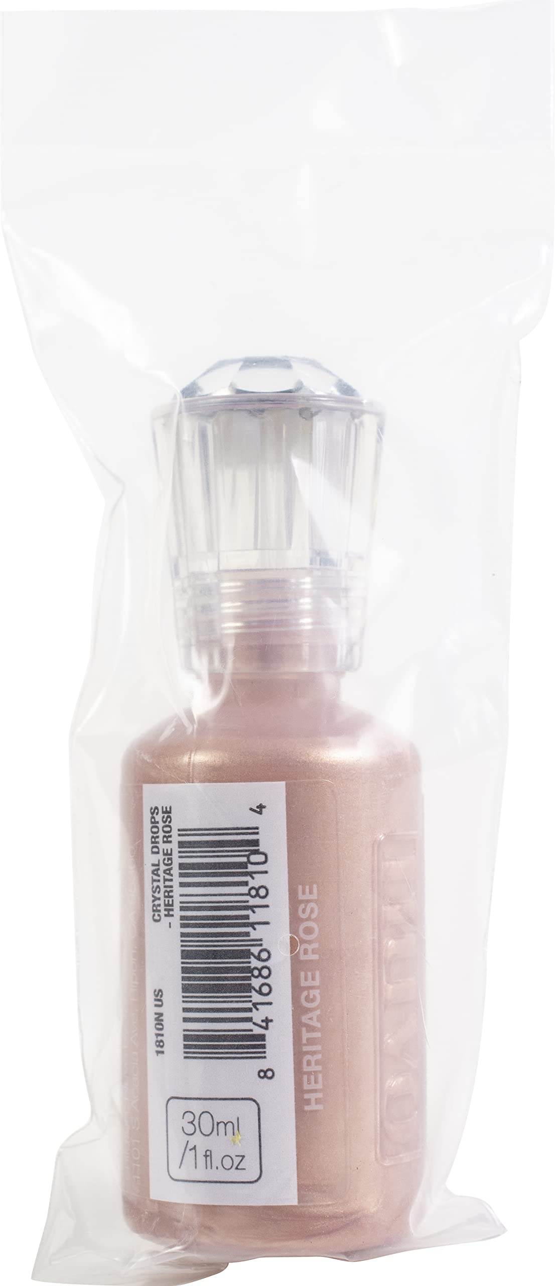 Nuvo Crystal Drops 1.1oz Heritage Rose - Long-Lasting Fragrance Oil for Home, Office & Car - Perfect for Diffusers, Aromatherapy & Gifts