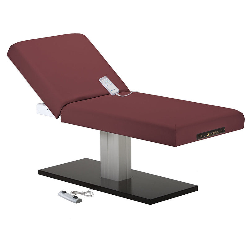 Earthlite Everest Spa Pedestal Electric Treatment Table - Professional Massage Table for Chiropractors & Physical Therapists - Perfect for Spa, Clinic & Home Use