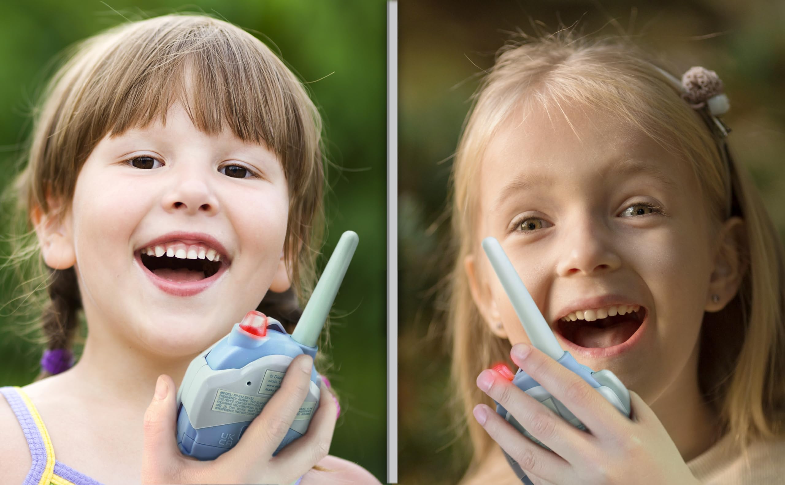 Disney Frozen Walkie Talkies for Kids - Long Range Two Way Radios | Perfect for Frozen Fans, Outdoor Adventures & Pretend Play