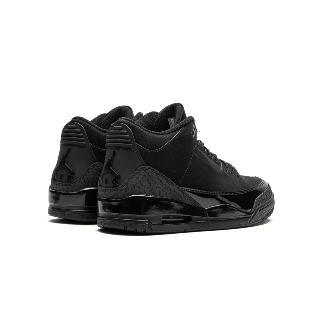 Air Jordan 3 Retro Black Cat (2025) - Men's Basketball Shoes for Streetwear & Sneaker Collection | Perfect for Casual Wear, Gym & Sports