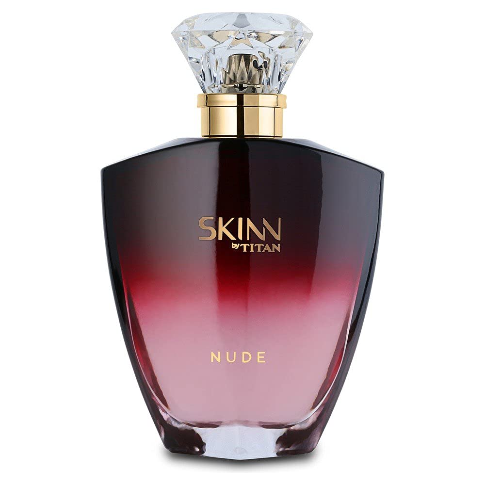 Titan Skinn Nude Long Lasting Floral Perfume for Women - 100ml Eau de Parfum Spray | Premium Fragrance Gift Set | Perfect for Everyday Wear, Date Nights & Special Occasions