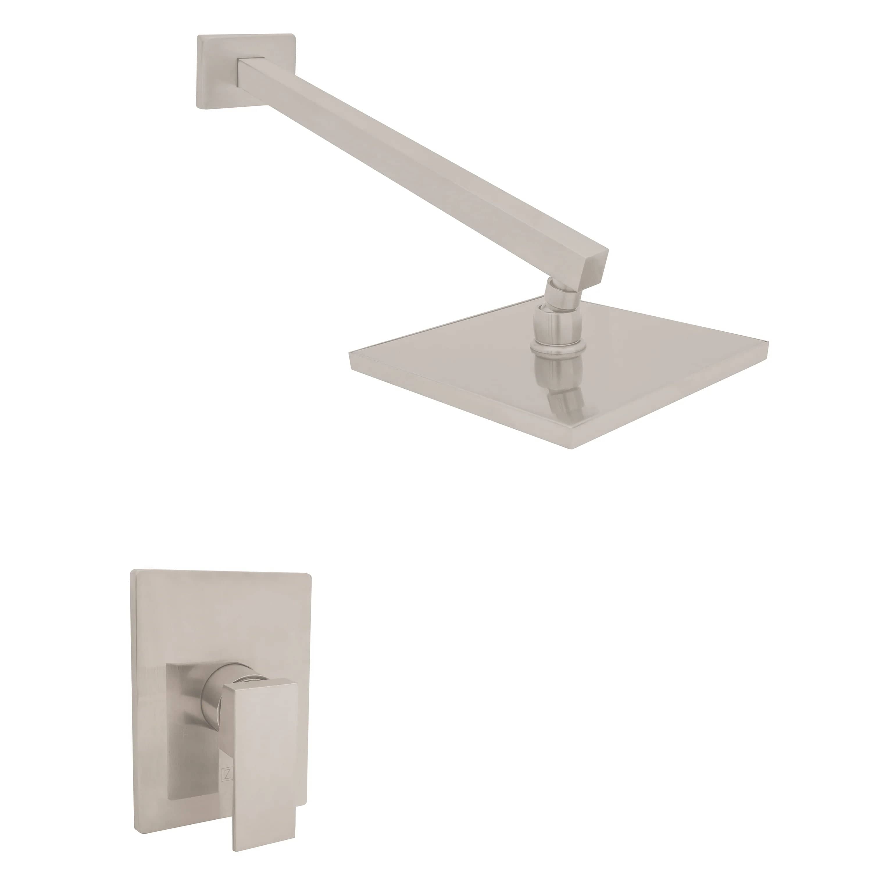ZLINE Bliss Shower Faucet with Hand Shower - Chrome Finish, BLS SHF PG Model - Perfect for Modern Bathroom Renovations & Spa-Like Shower Experience