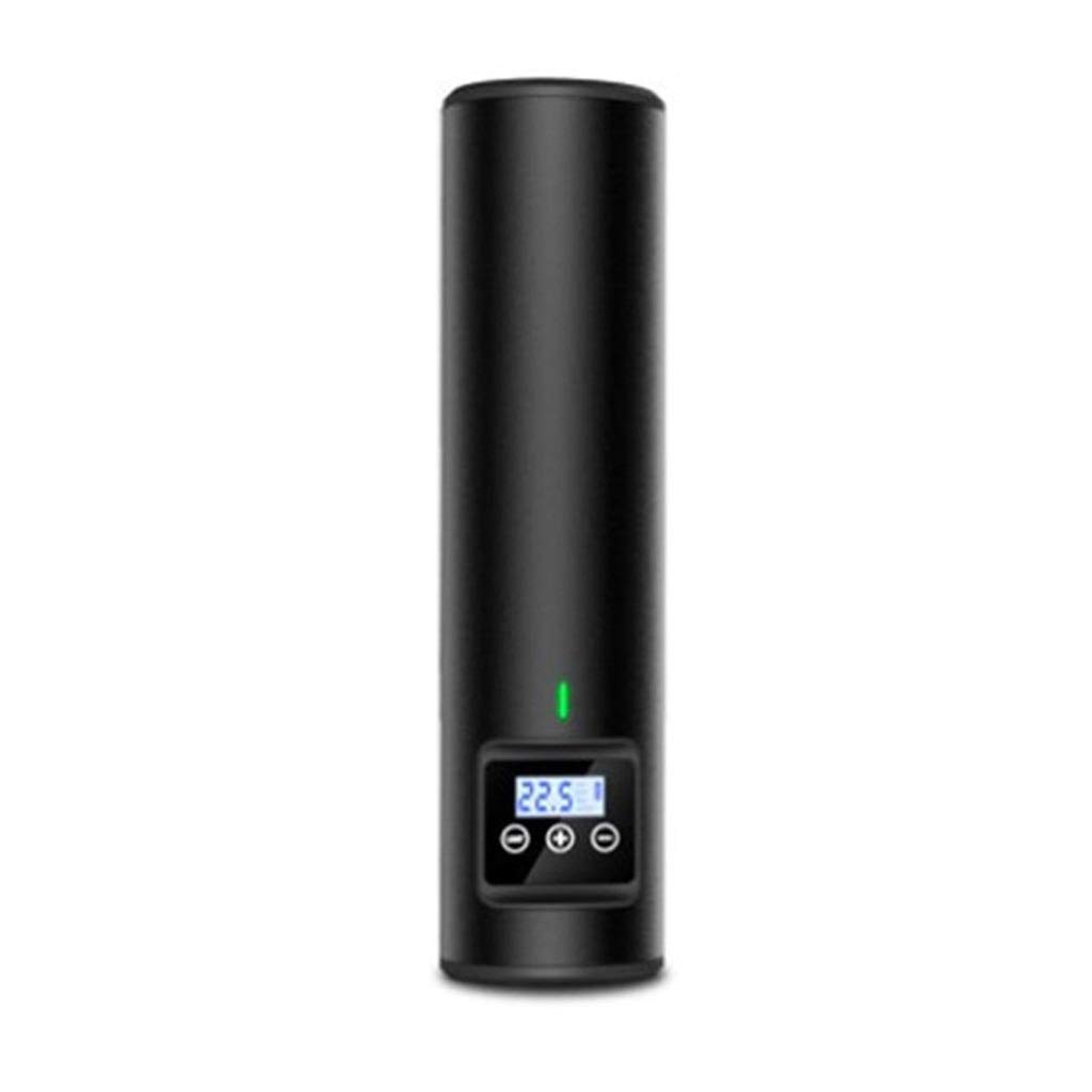 WSSBK Mini Electric Air Pump - Portable Intelligent Wired Bicycle & Car Tire Inflator with Built-in Battery, Metal Body (Color: D) - Perfect for Roadside Emergencies, Bike Maintenance & Travel Accessories