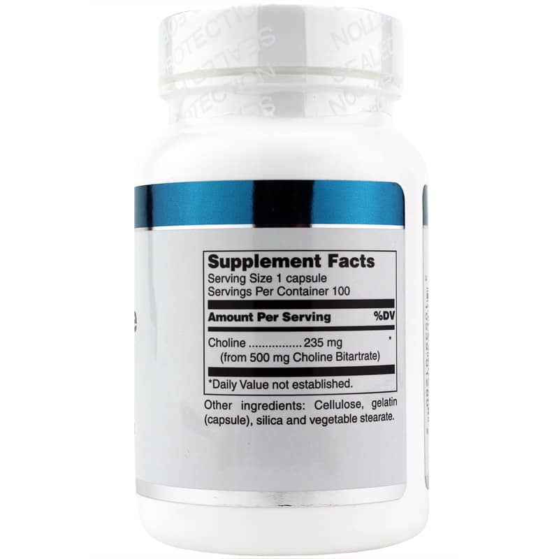 Best Choline Bitartrate Supplement for Brain Health & Liver Support - Vegan & Non-GMO - Boost Memory & Focus - Perfect for Students, Athletes & Busy Professionals