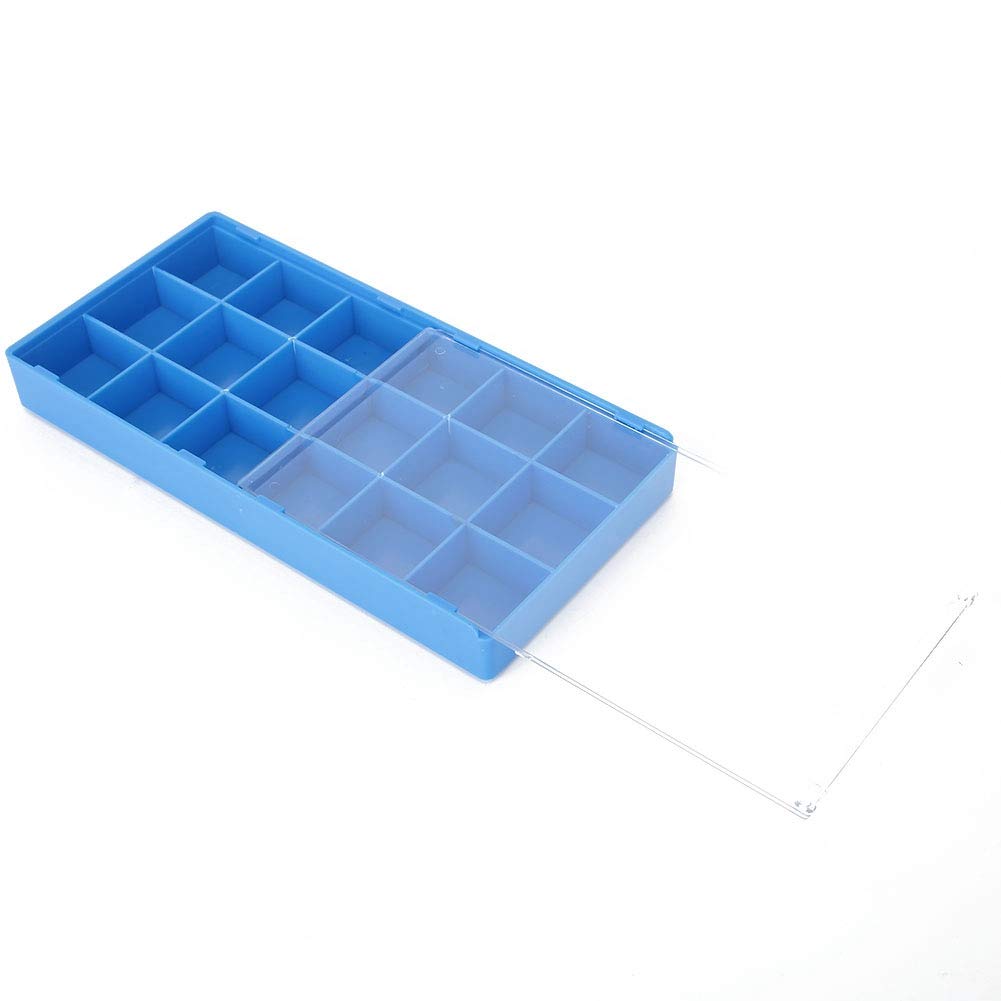 Watch Parts Storage Box - Plastic Organizer for Watchmaker Repair Tools | Workshop & Home Use