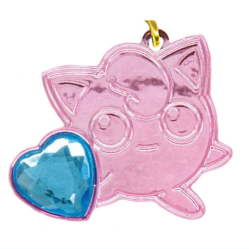 Pokemon Glitter Pendant Vol. 02 - Takara Tomy 1 Inch Collectible Toy Charm for Keychain, Bag & Cosplay Accessories | Cute Anime Gift for Kids & Fans