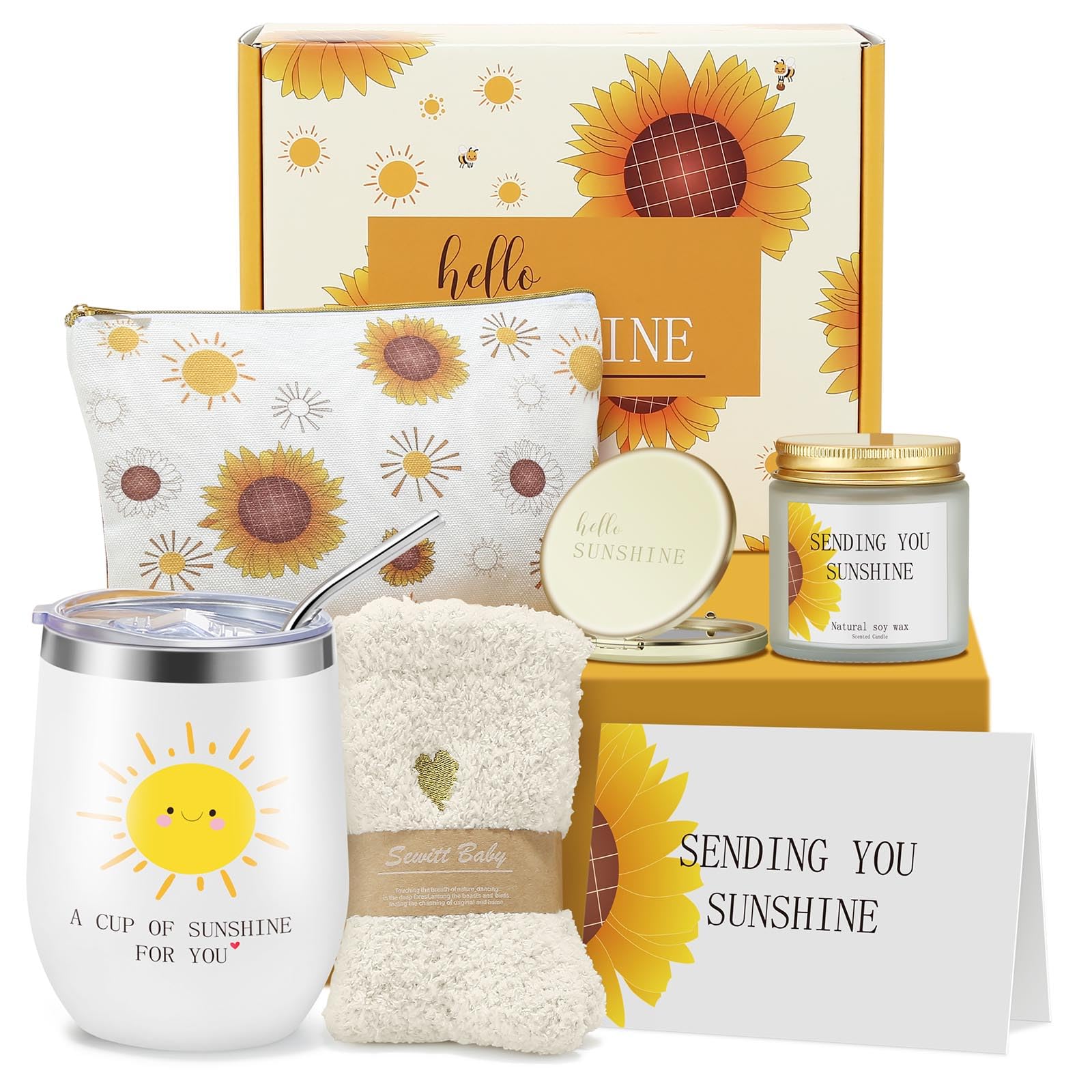 Best Birthday Gifts for Women - Thoughtful Present Ideas for Mom, Sister, Wife & Friends - Self Care Gift Basket Set for Happy Birthday, Mother's Day & Get Well Soon - Perfect for Home Spa, Relaxation & Special Occasions