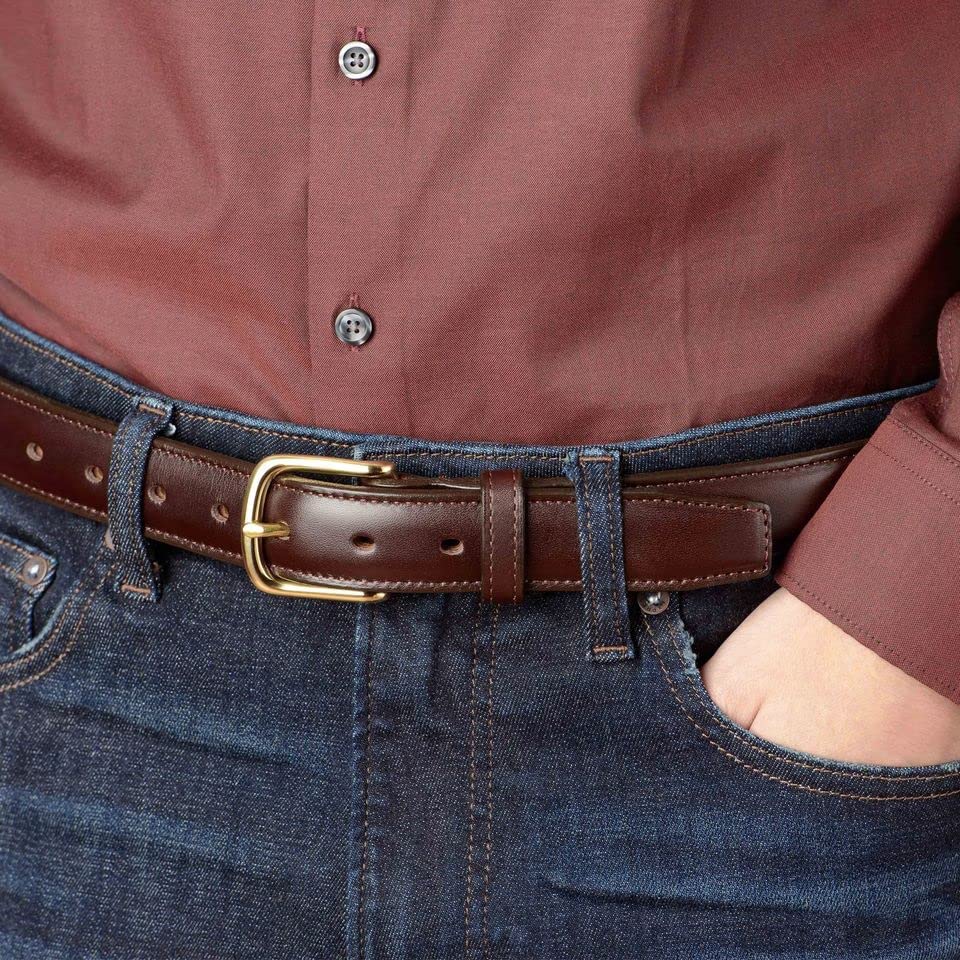 Premium Bullhide Leather Belt for Men - 1.25