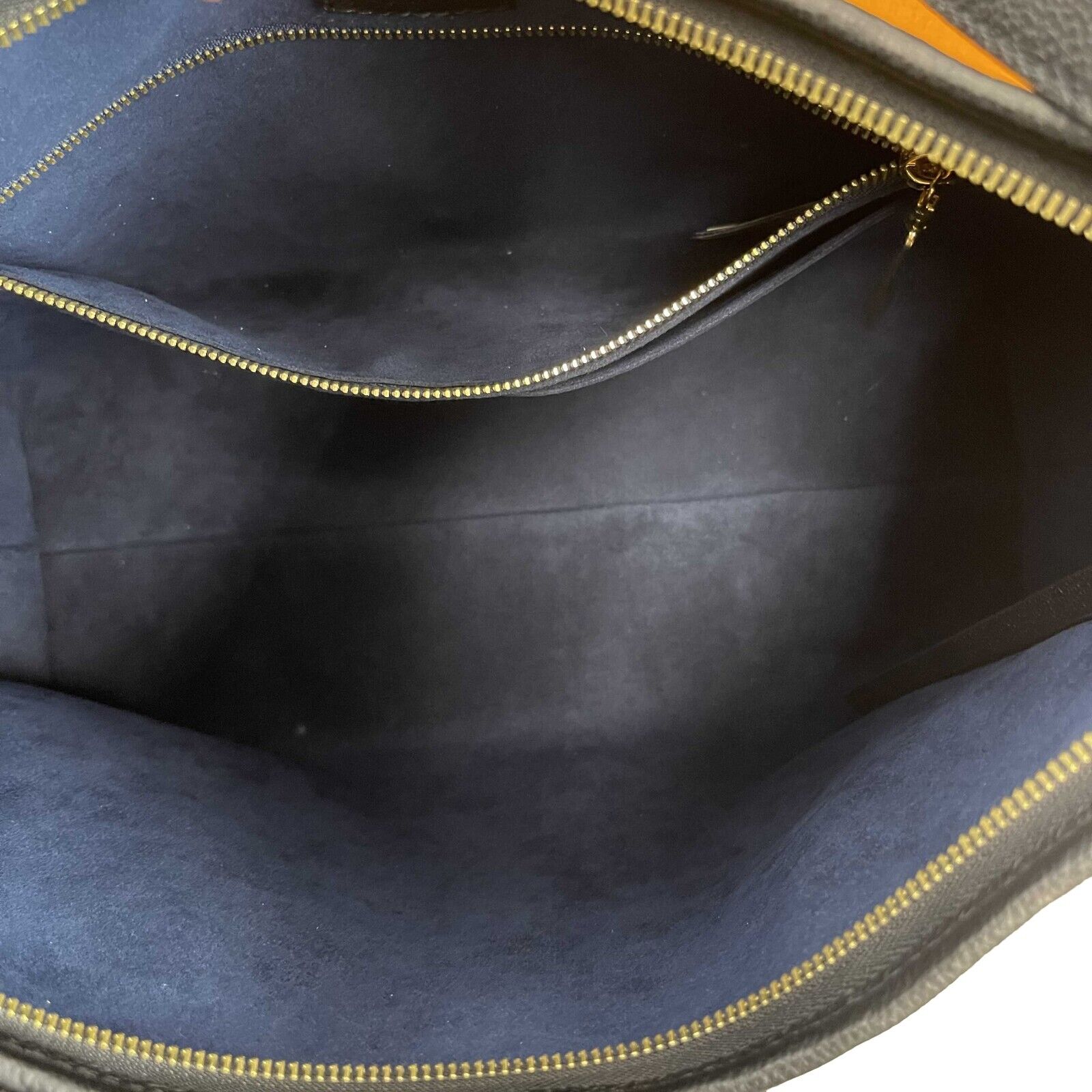 Louis Vuitton CarryAll MM Handbag with Pochette - Black Monogram Empreinte Leather Tote Bag for Women | Perfect for Work, Travel & Everyday Use