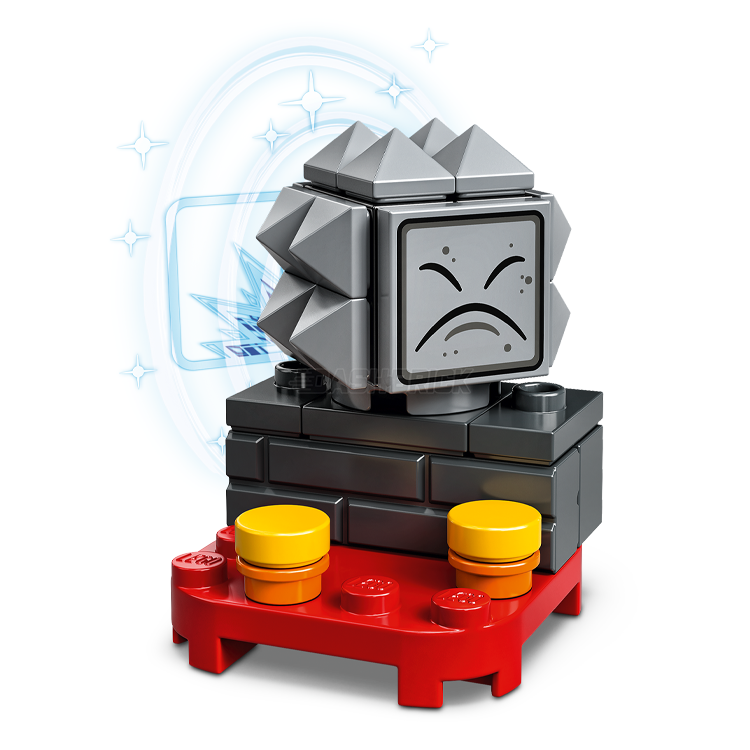 LEGO Super Mario Series 2 Collectible Minifigure - Thwimp (8 of 10) | Official Mario Character for Fans & Collectors | Perfect for Display, Gifts & Gaming Scenes