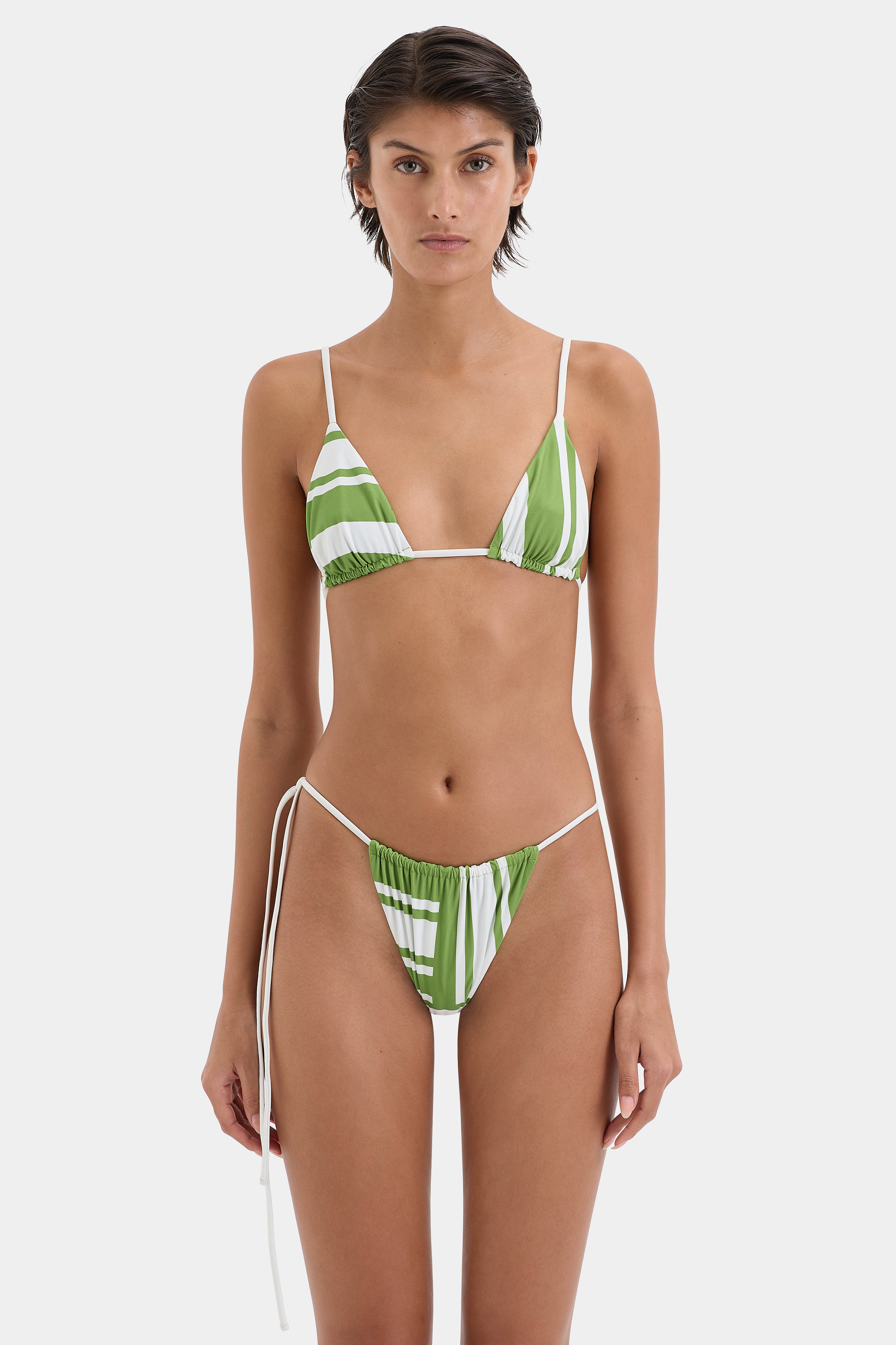 Carlo String Triangle Top - Sexy Women's Bikini Swimwear for Beach & Pool Party | Perfect for Summer Vacation and Tropical Getaways
