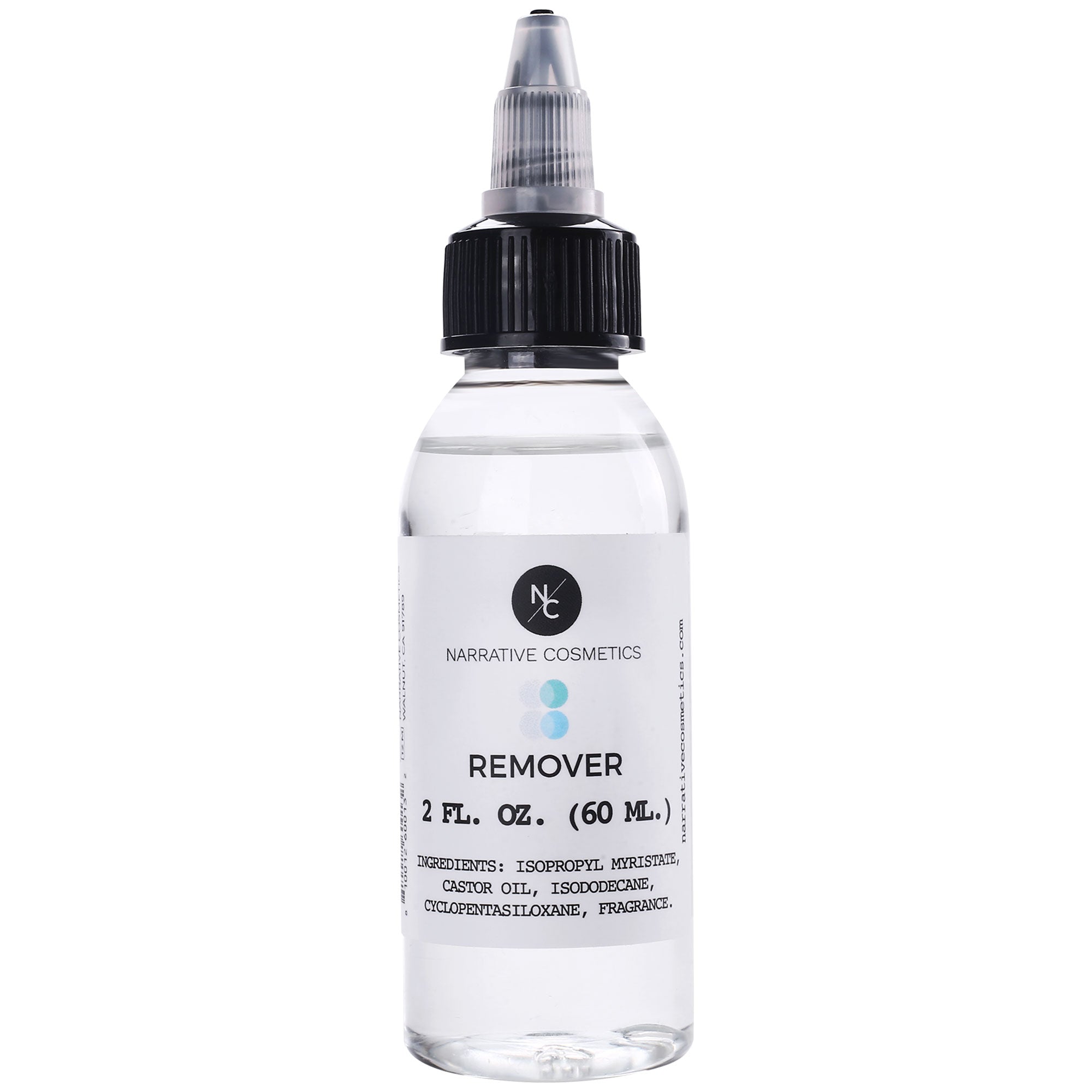 Alcohol-Free Makeup Remover for Alcohol-Activated Makeup | 2 Fl Oz (60ml) | Gentle Cleansing for Sensitive Skin & Stage Makeup Removal