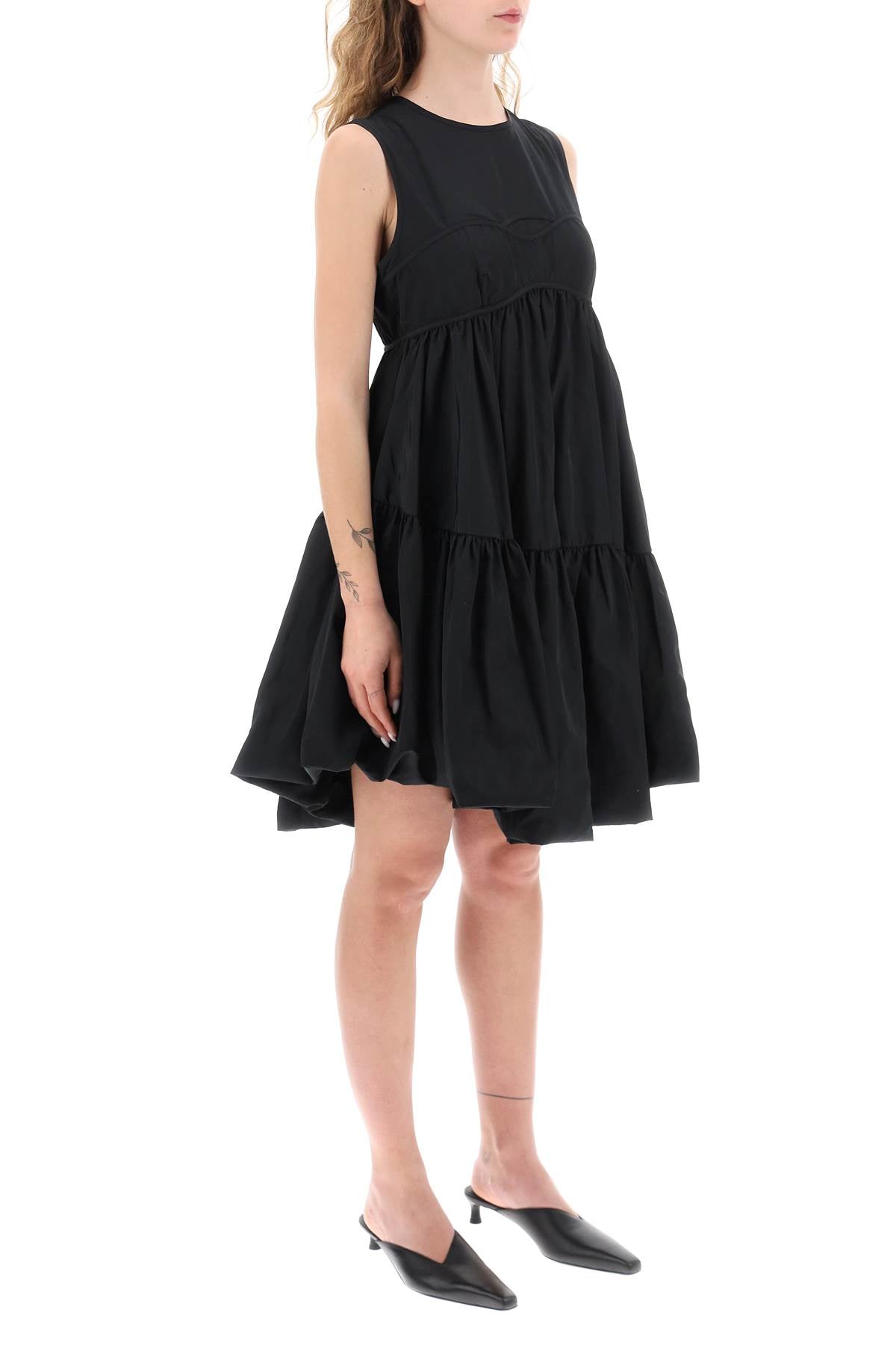 Cecilie Bahnsen 'Divya' Mini Dress - Elegant Floral Lace Party Dress for Women | Perfect for Weddings, Cocktails & Special Occasions