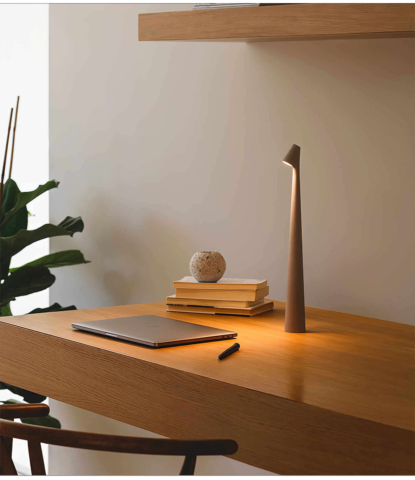 Portable African Table Lamp - Handmade Wooden Night Light for Bedroom, Living Room, or Office Decor - Perfect for Reading, Relaxing, and Creating Ambiance