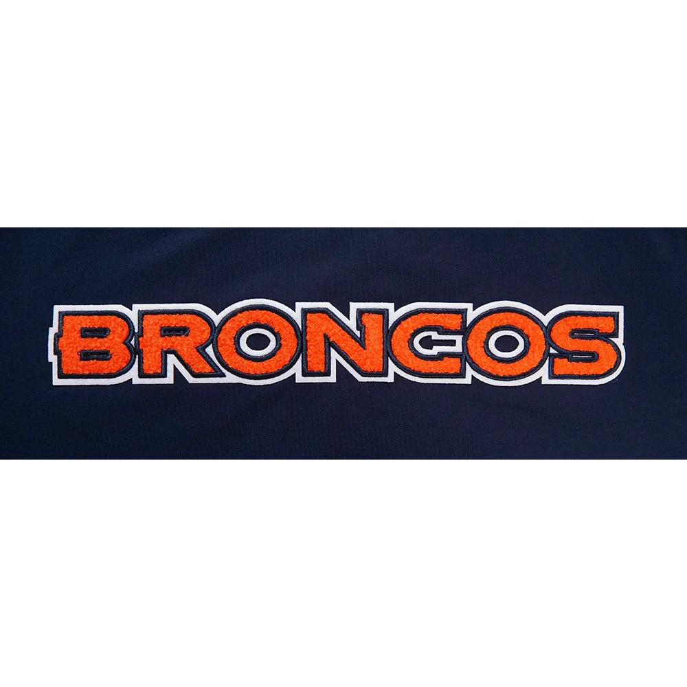 Denver Broncos Men's Classic Chenille Tee Shirt - Pro Standard NFL Football Fan Jersey for Game Day & Casual Wear