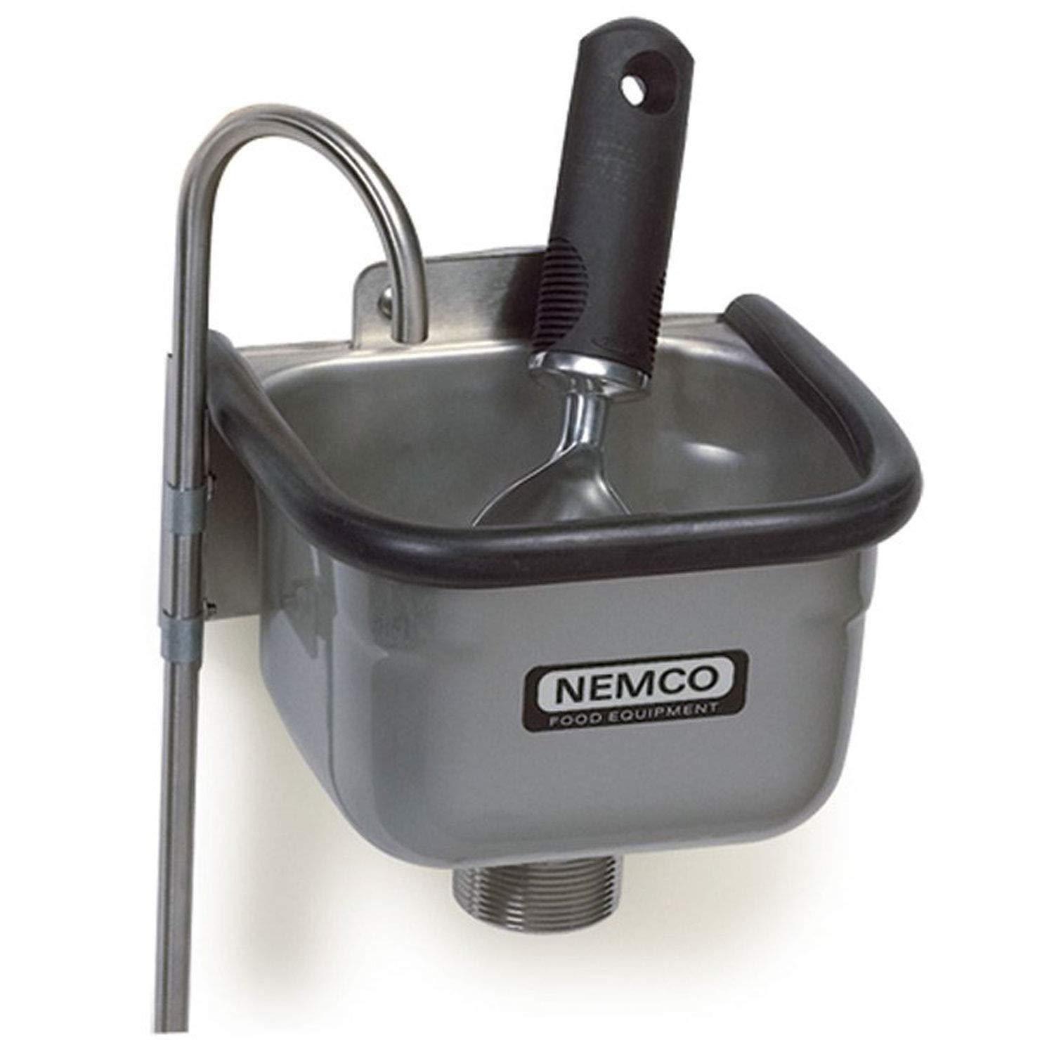 7-Inch Nemco Spadewell Ice Cream Dipper Station - Commercial Grade Scoop Holder for Ice Cream Shops, Dessert Bars & Food Service - No Divider