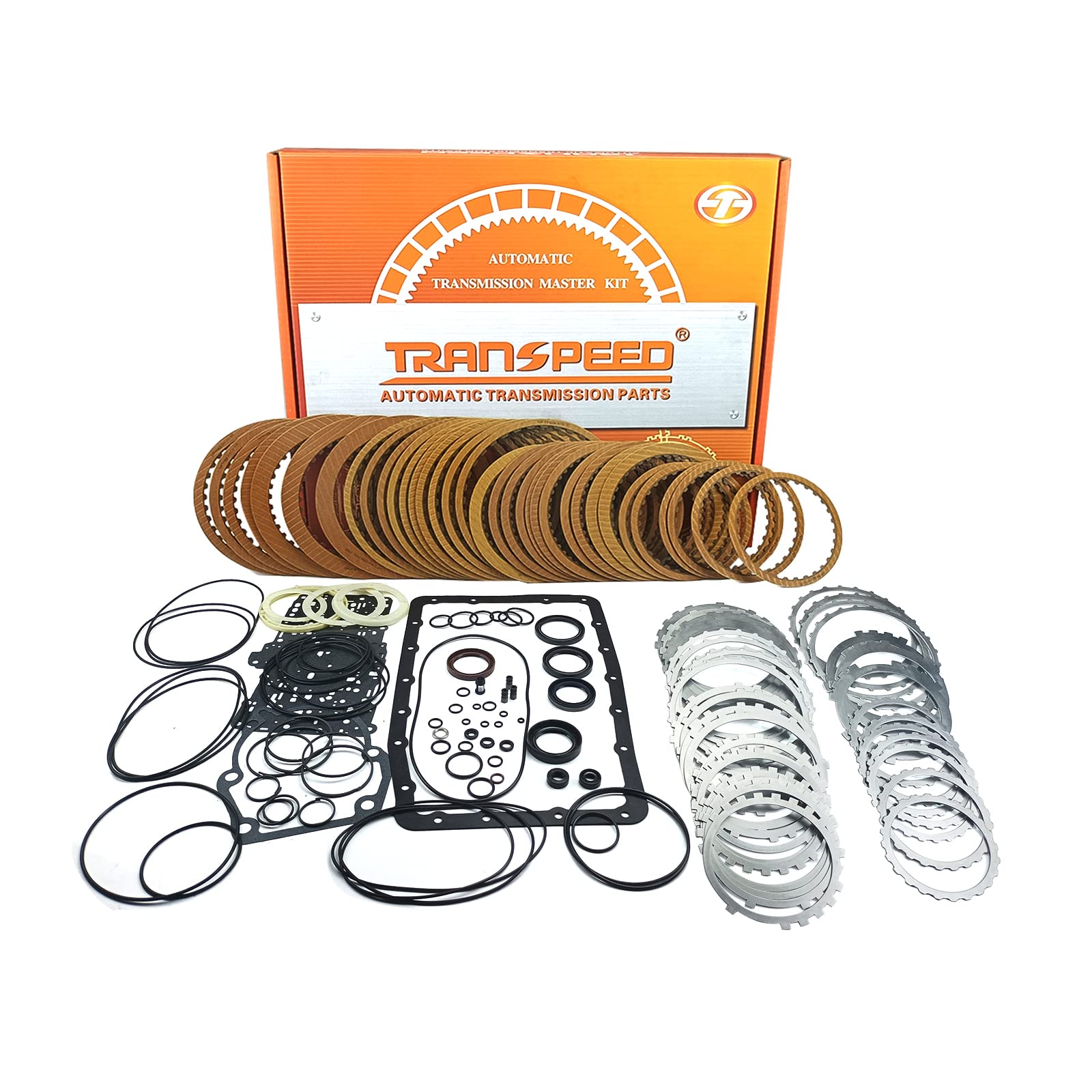 TRANSPEED A750E A750F Automatic Transmission Rebuild Kit - Compatible with Toyota Land Cruiser, Sequoia, Tacoma & Tundra - Includes Clutch & Steel Master Kit - Perfect for Transmission Repair & Off-Road Vehicle Maintenance