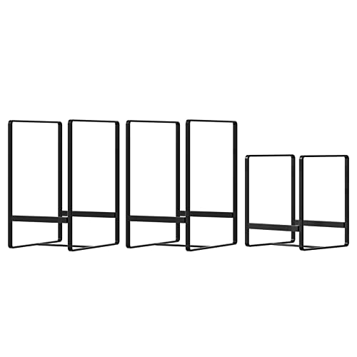 Square 2large+1small Black