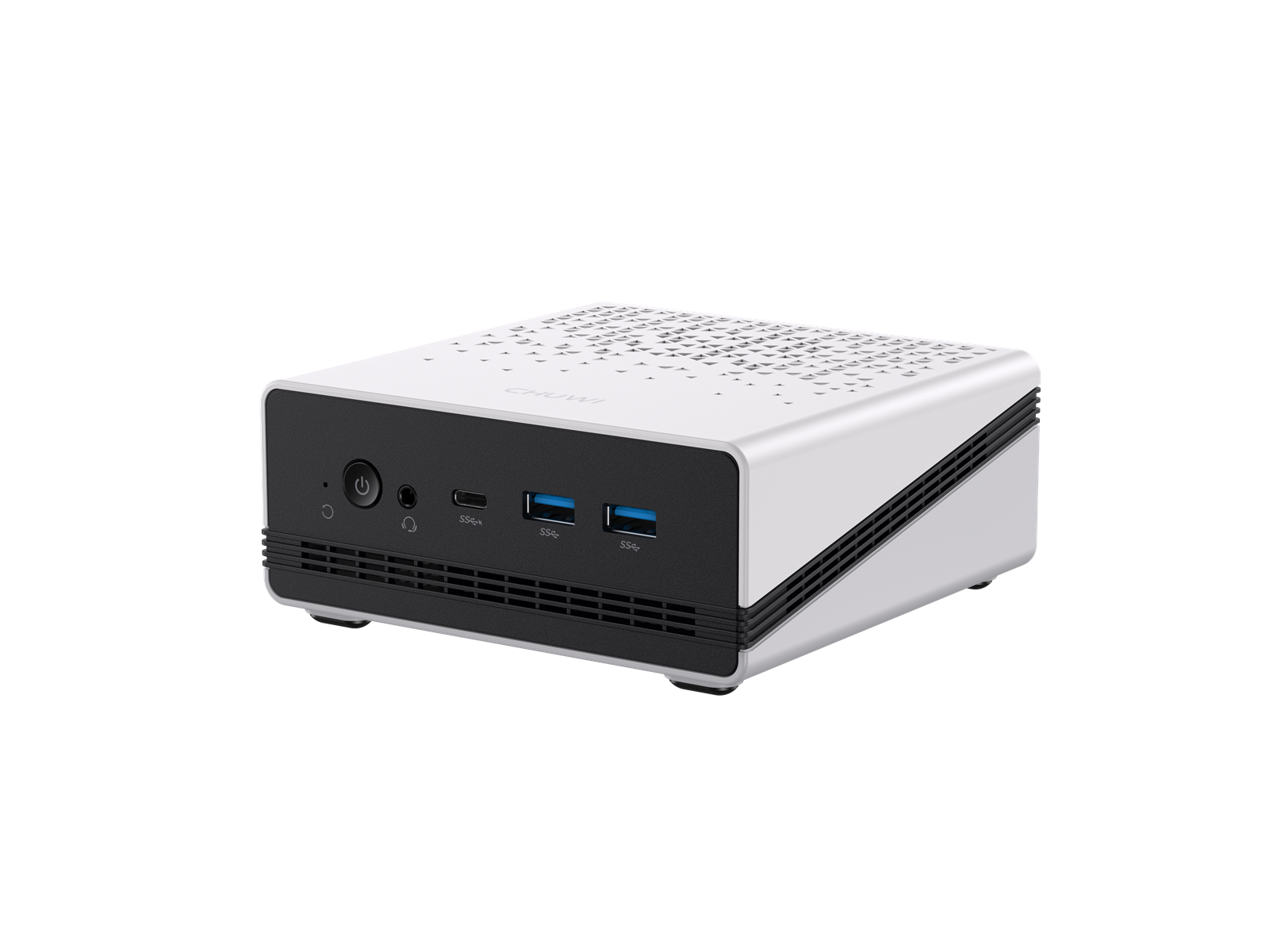 CHUWI UBOX Mini PC - Intel Celeron J4125, 8GB RAM, 128GB SSD, Windows 10 Pro, 4K UHD, Dual HDMI, VESA Mountable - Perfect for Home Office, Streaming & Light Gaming