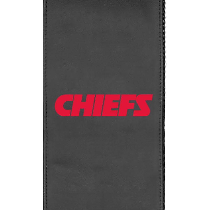PhantomX Black Mesh Gaming Chair with Kansas City Chiefs Logo - Ergonomic Office Chair for PC & Console Gamers - Perfect for Home, Office, and Esports Tournaments
