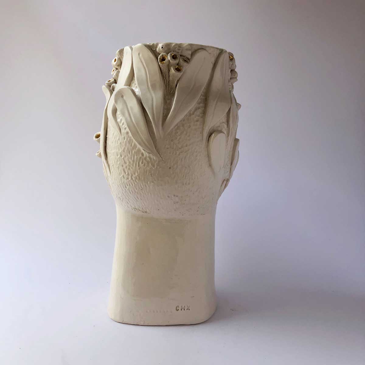 Handmade Glazed Terracotta Vase - Decorative Ceramic Pot for Home & Garden Decor - Perfect for Flowers, Centerpieces, and Boho Chic Interiors