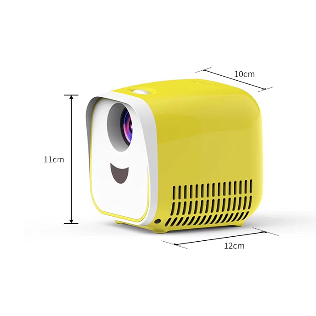 Portable LED Projector for Movies, TV & Gaming - HD Home Theater Projector with Built-in Speaker | Perfect for Indoor/Outdoor Movie Nights, Presentations & Gaming