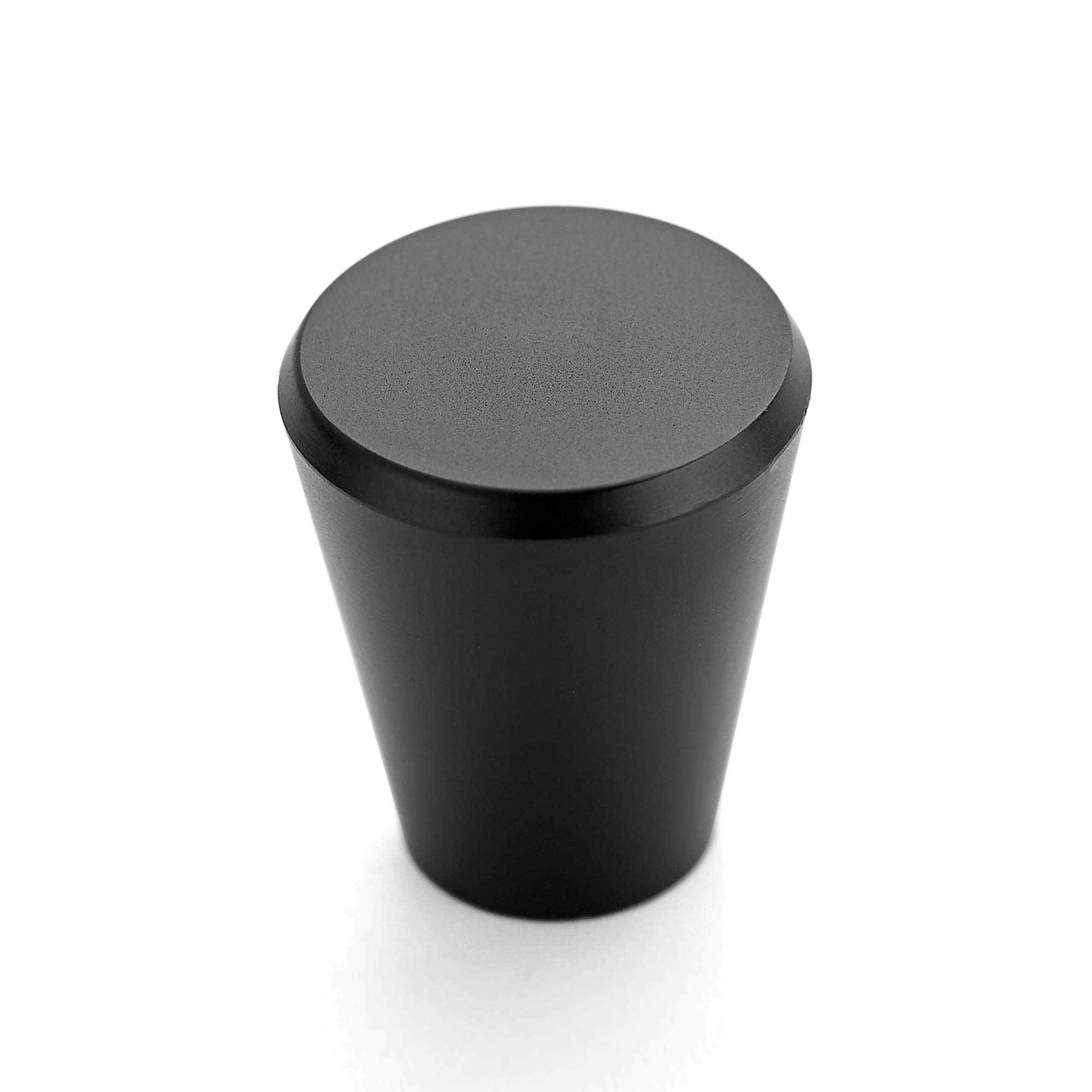 Ravinte 15 Pack 3/4 Inch Matte Black Kitchen Cabinet Knobs and Drawer Pulls - Modern Door & Dresser Handles for Home, Office & Furniture Upgrade