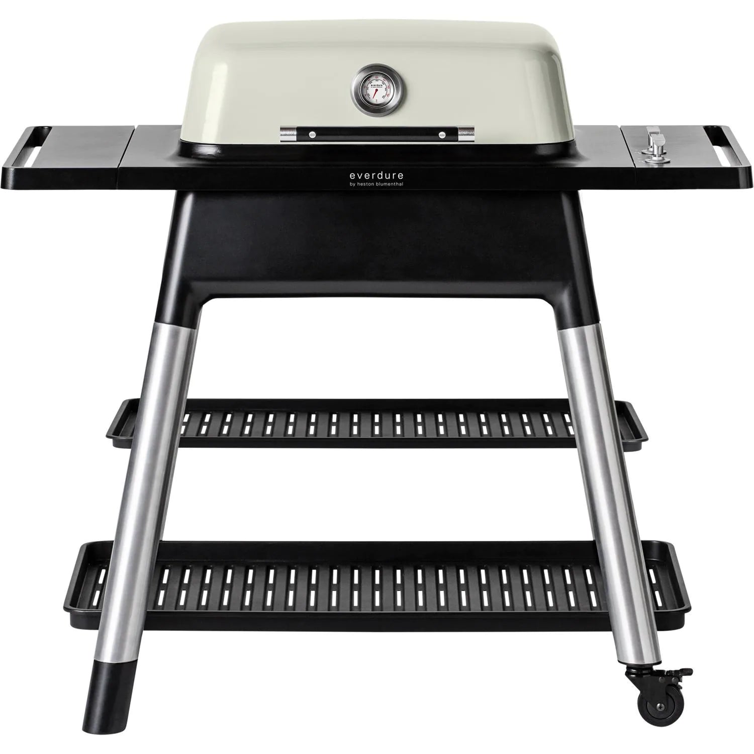 Everdure By Heston Blumenthal FORCE 48 Inch 2-Burner Propane Gas Grill With Stand - Portable Outdoor BBQ Grill for Backyard, Camping & Tailgating | HBG2GUS