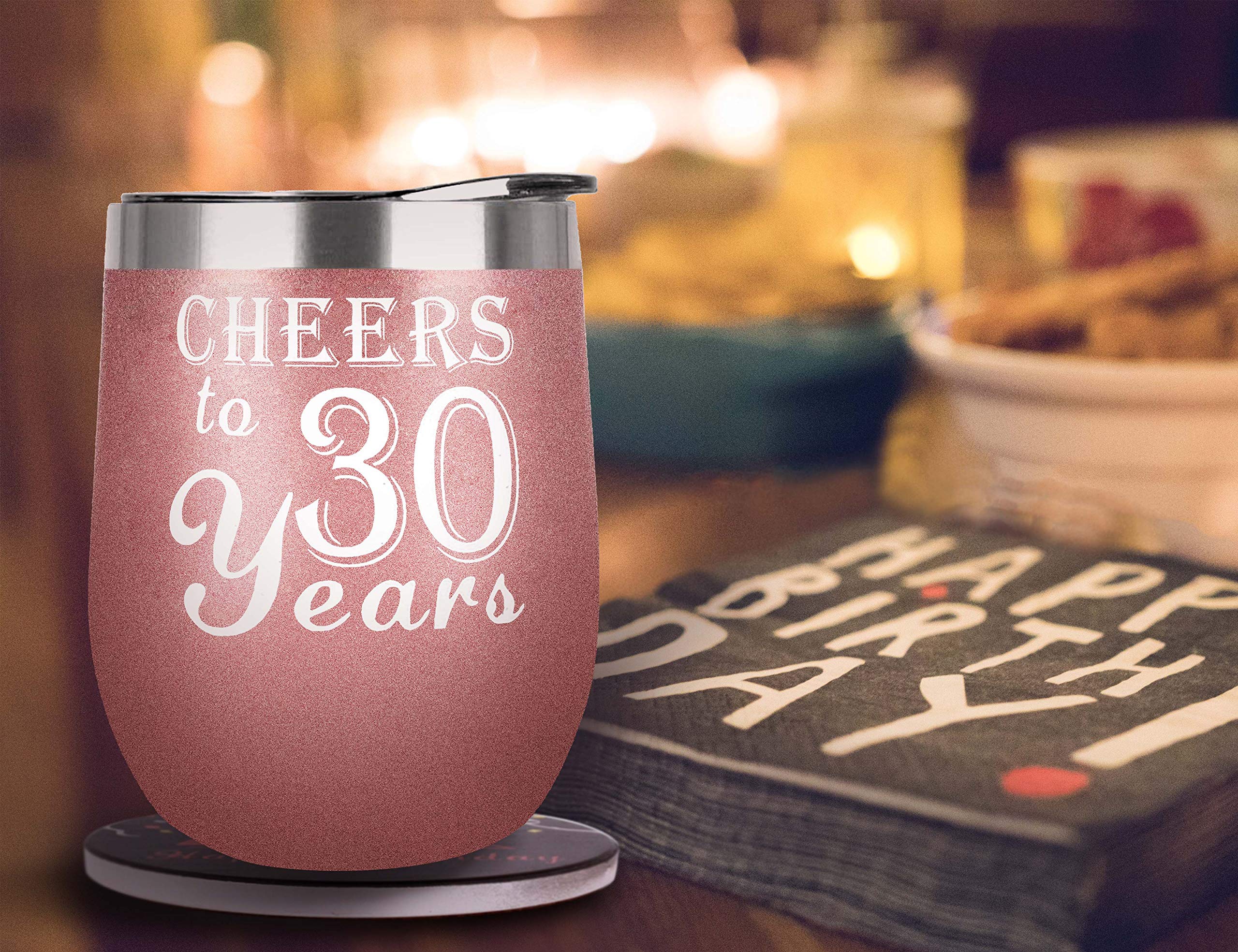 30th Birthday Gifts for Women - Funny & Unique Dirty 30 Gifts - Perfect 30 Year Old Birthday Present for Her - Best Gift Ideas for 30 Year Old Woman (Great for Parties, Milestone Celebrations & Surprise Gifts)