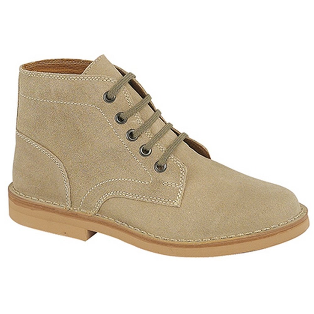 Roamers Men's Genuine Suede Casual Boots - Comfortable & Stylish for Outdoor Walking, Travel, and Everyday Wear